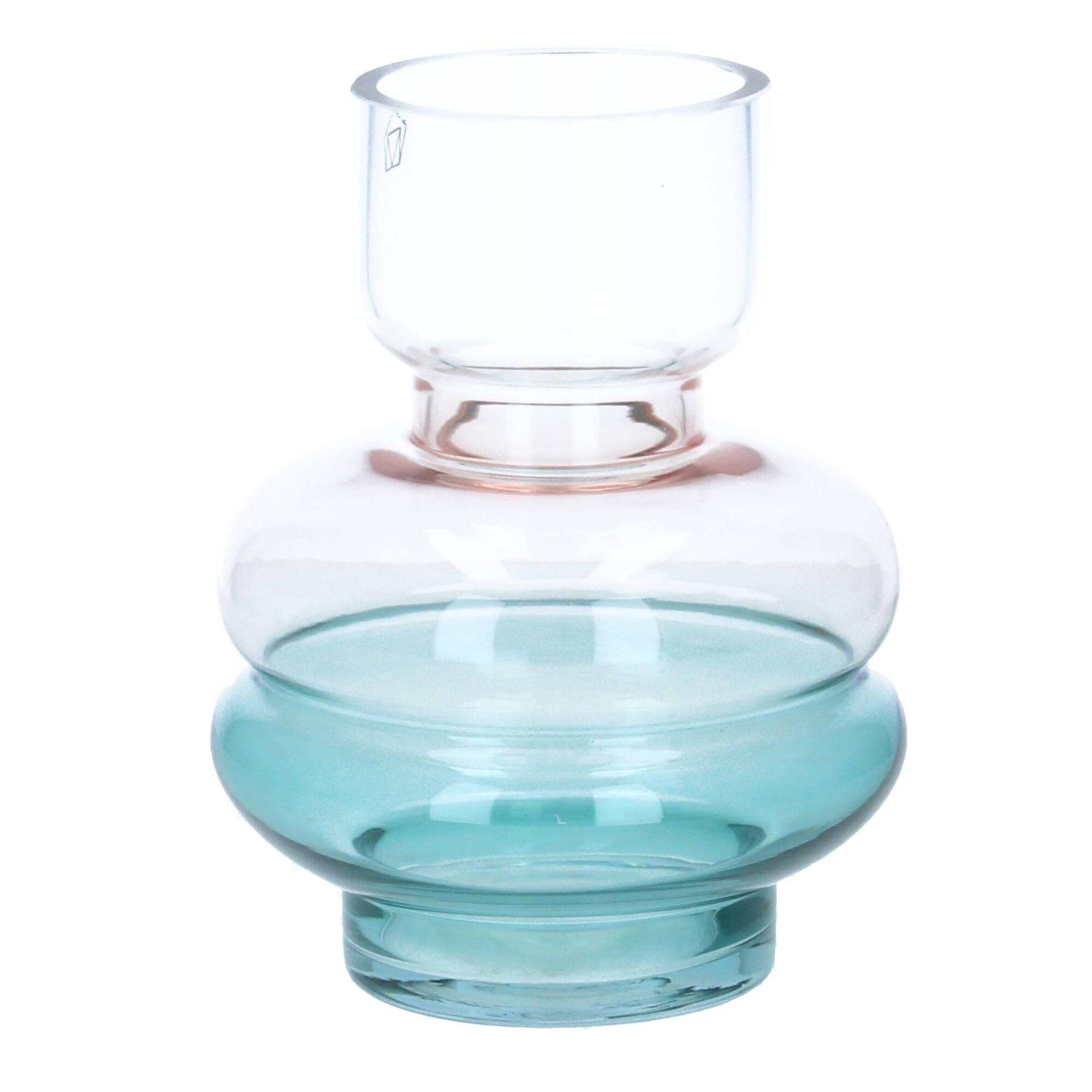Villa Collection Vase Blumenvase 20 cm Glas mehrfarbig