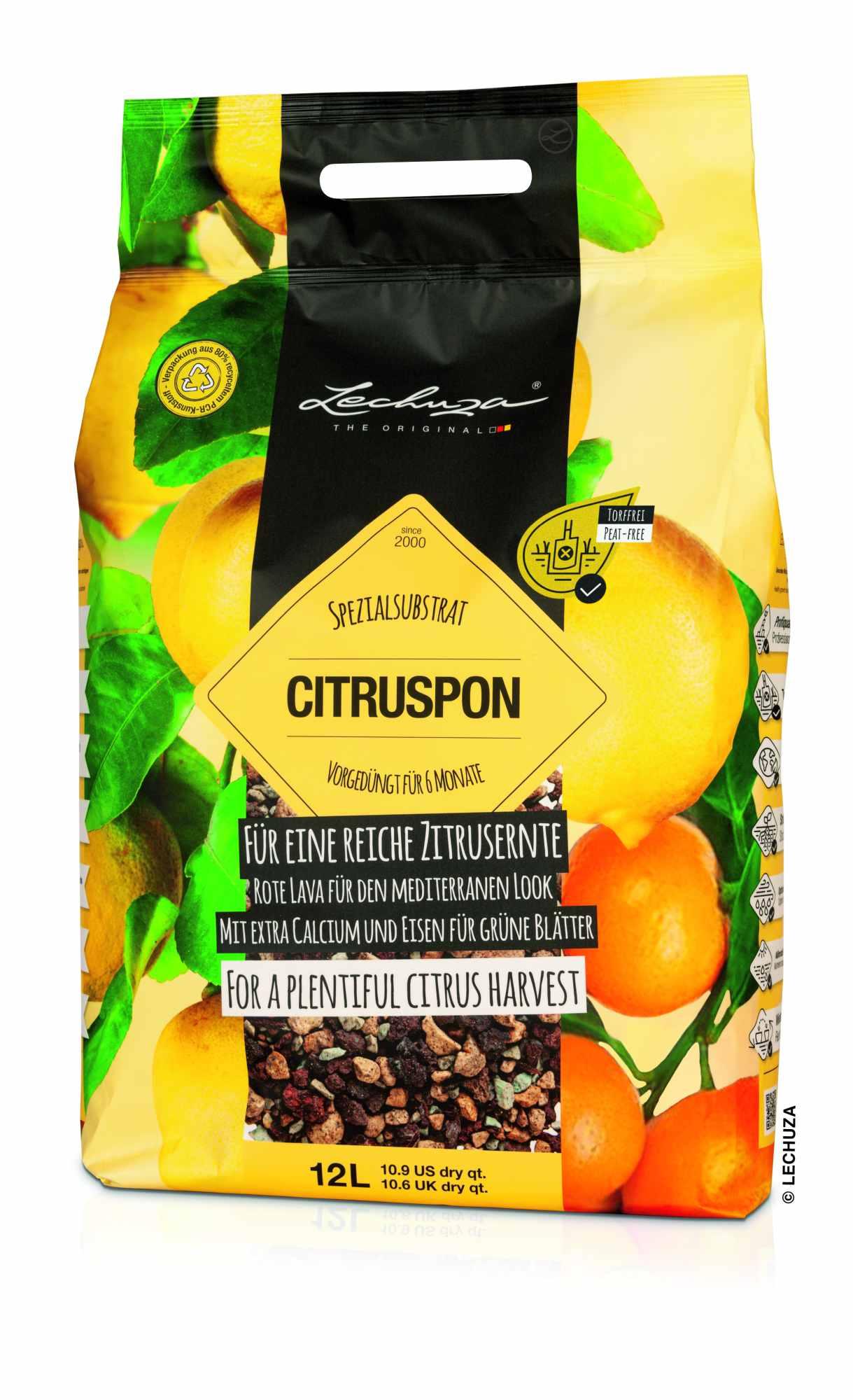 Lechuza Substrat Citruspon 12L - 19540 Lechuza Substrat Citruspon 12L - 19540