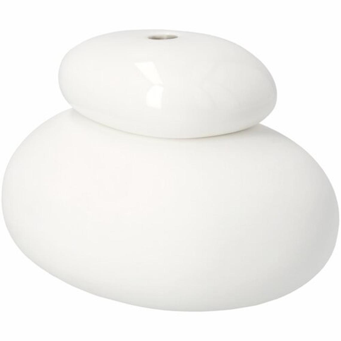 räder Vase weiße Kiesel Porzellan weiß 0018711 räder Vase weiße Kiesel Porzellan weiß 0018711