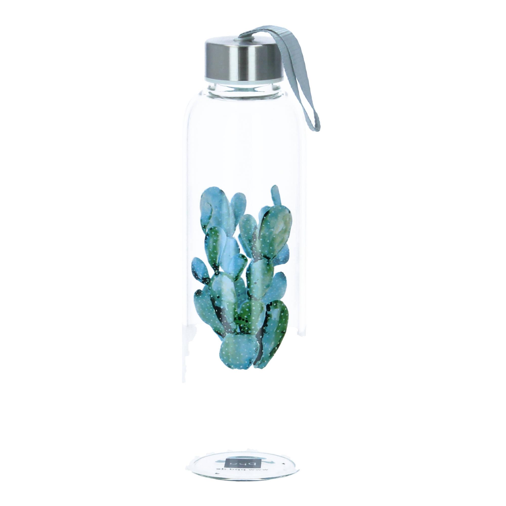 PPD Trinkflasche Glasflasche Kaktus 500 ml PPD Trinkflasche Glasflasche Kaktus 500 ml