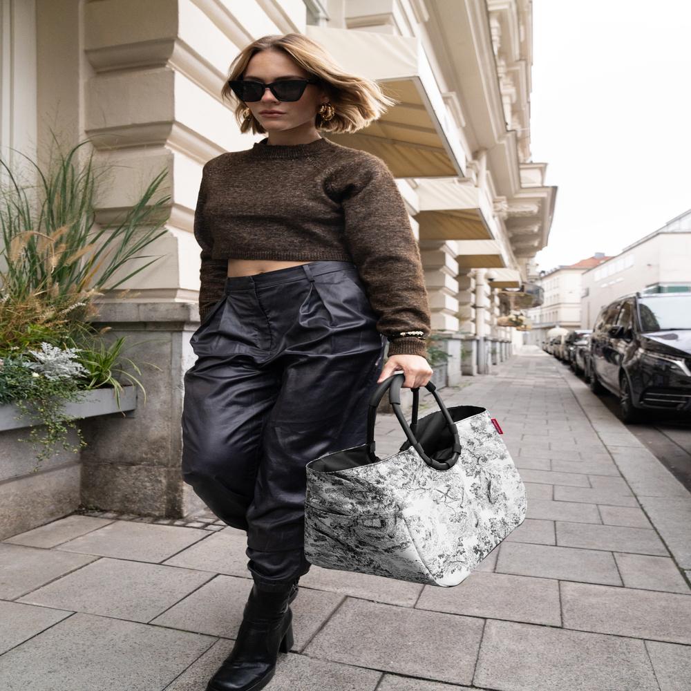 reisenthel Umhängetasche loopshopper L Jacquard Grey reisenthel Umhängetasche loopshopper L Jacquard Grey