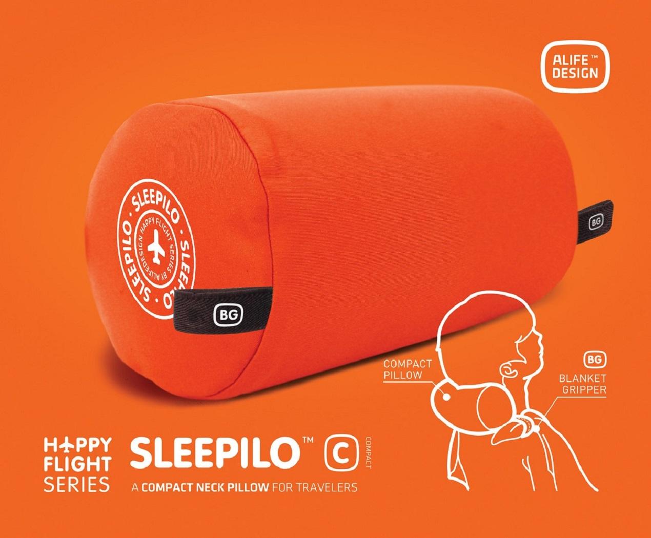 HF Sleepilo Compact-Kissen Orange, HF-047-OE