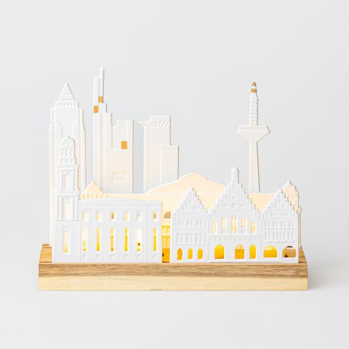 räder Teelichthalter Lichtobjekt Stadtsilhouette Frankfurt 17990 räder Teelichthalter Lichtobjekt Stadtsilhouette Frankfurt 17990