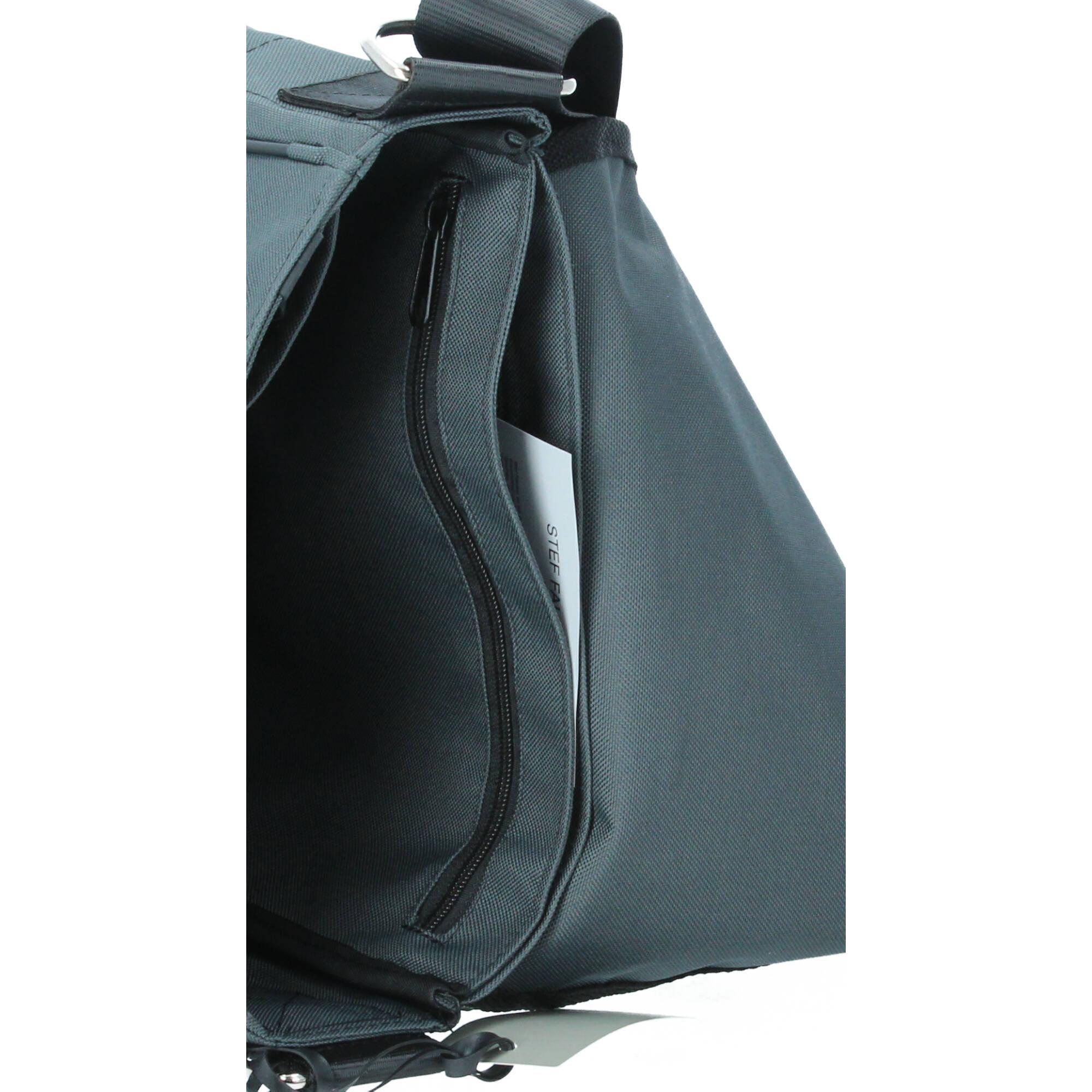 Stef Fauser Umhängetasche Velotti 33x30x8 cm anthrazit Stef Fauser Umhängetasche Velotti 33x30x8 cm anthrazit