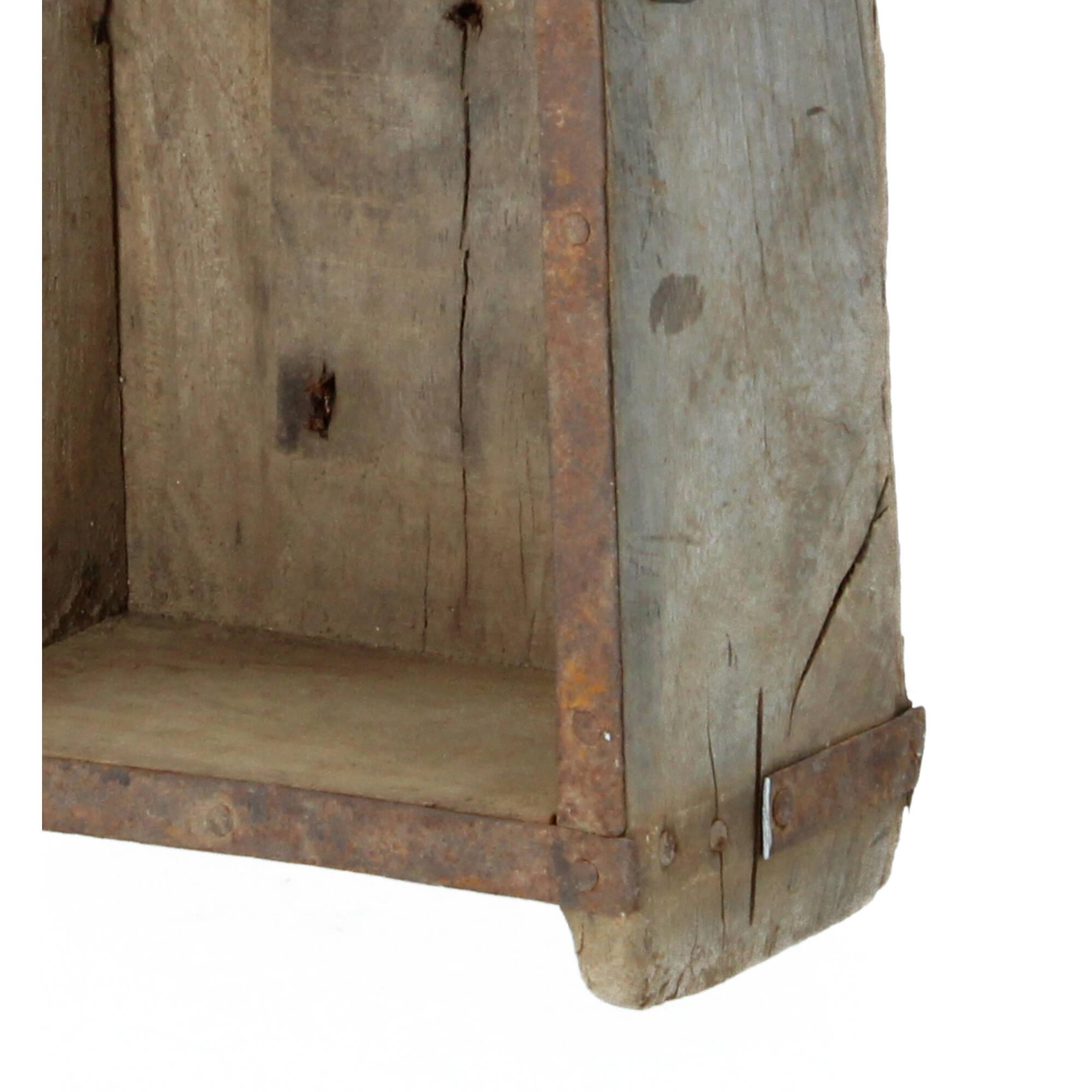 Chic Antique Toilettenpapierhalter aus Backsteinform upcycling