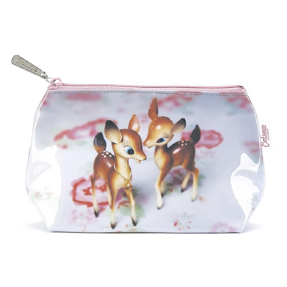 Catseye London Kosmetiktasche Deer on Rose, Reh DR6BS