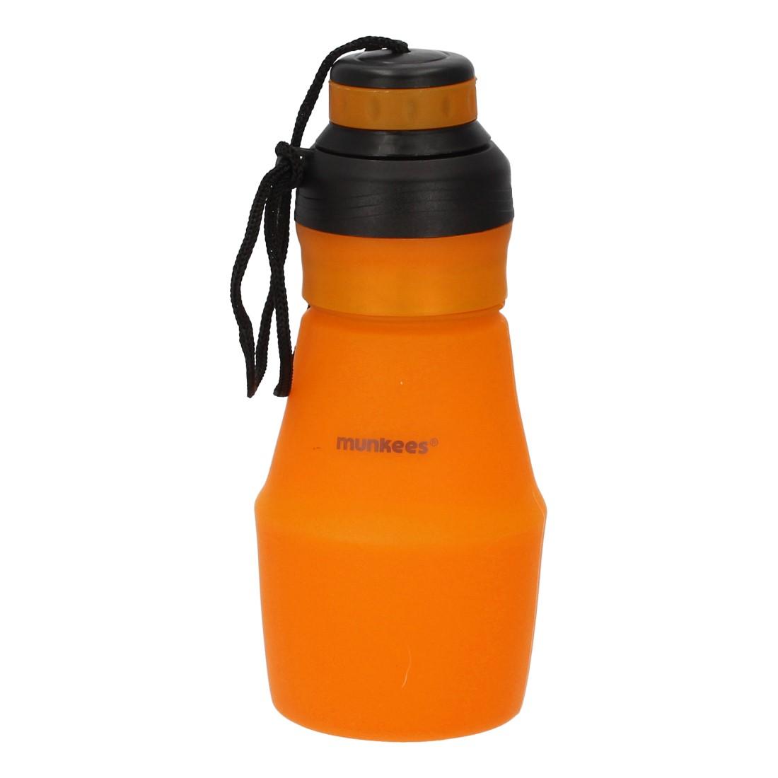 Munkees Zusammenrollbare Squees Silikonflasche , 600ml, 1546