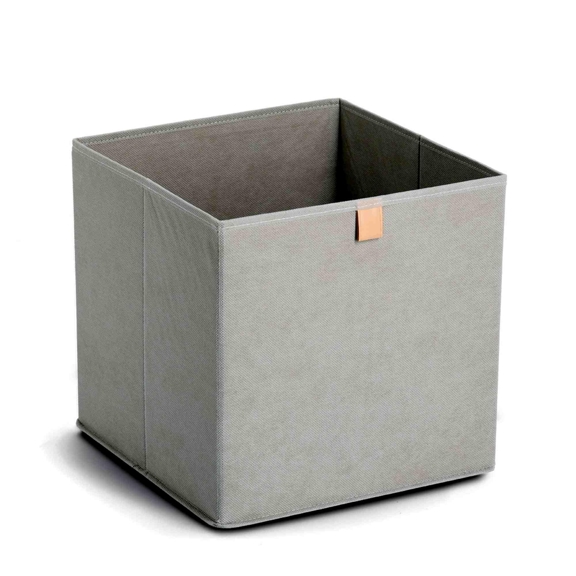 Zeller Aufbewahrungsbox Vlies grau 32x32x32 14539 Zeller Aufbewahrungsbox Vlies grau 32x32x32 14539