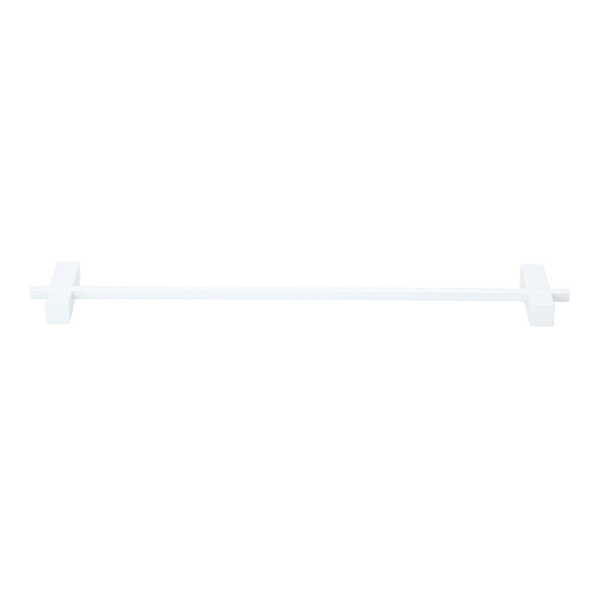 Zack Carvo Handtuchstange 51cm Edelstahl weiß