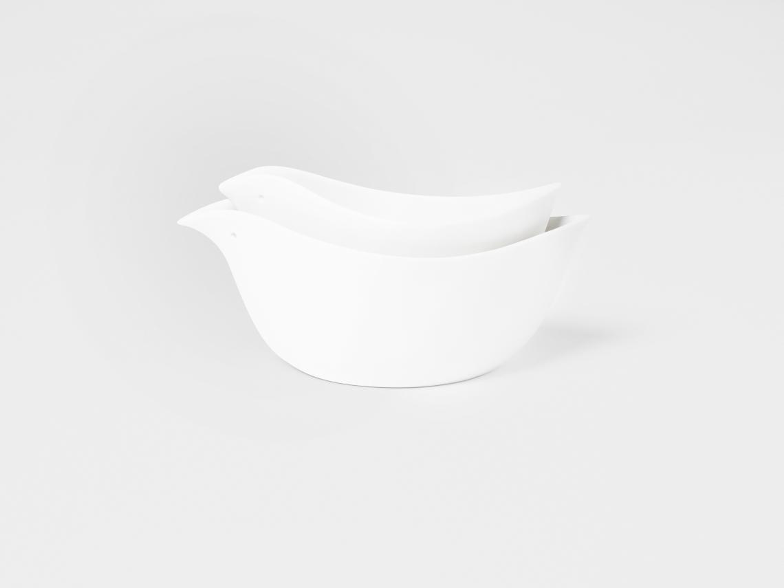 räder Design Schalen Vogel 2er Set Early Bird Porzellan weiß 17515 räder Design Schalen Vogel 2er Set Early Bird Porzellan weiß 17515
