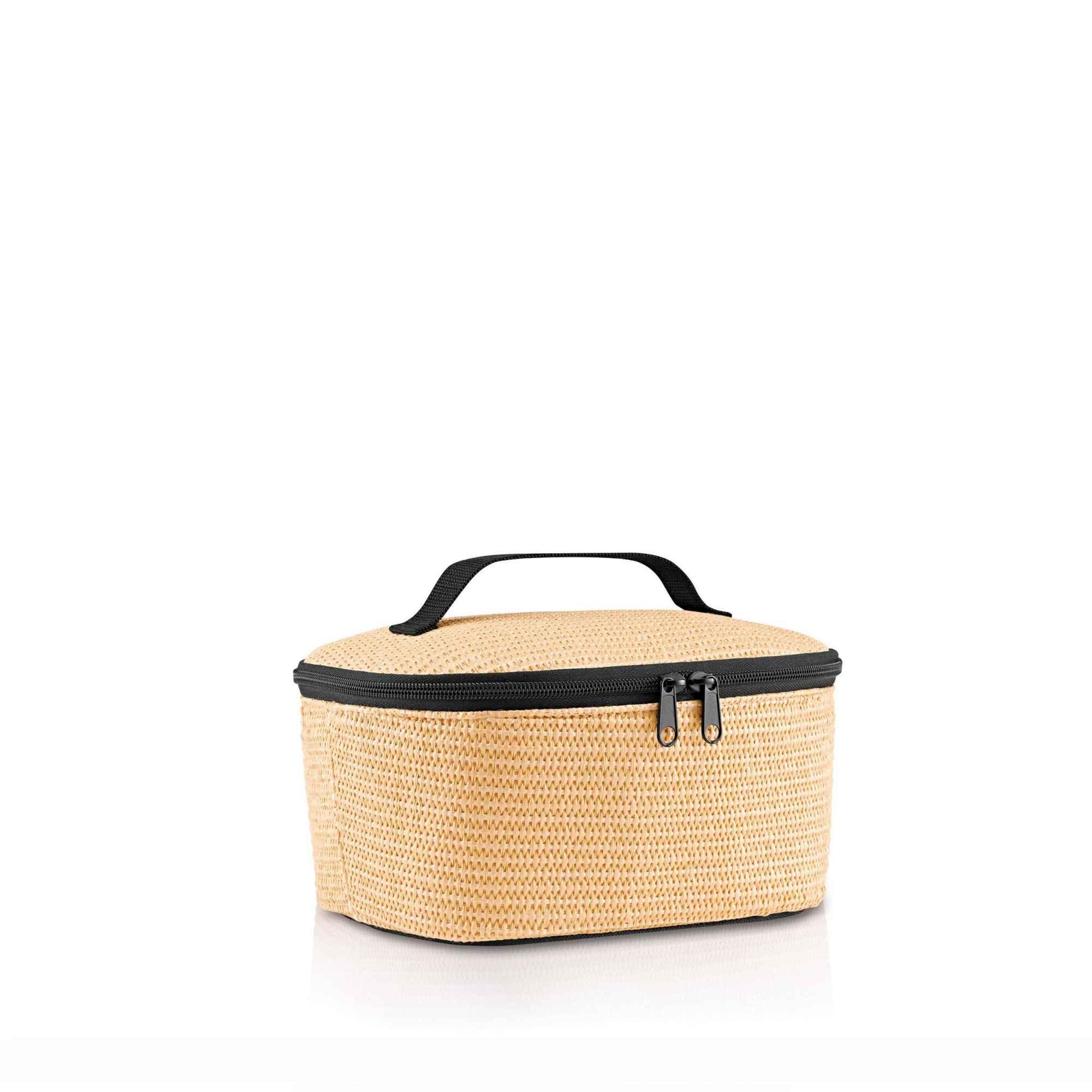 reisenthel Reisetasche Coolerbag S Pocket Raffia Black LG7078 reisenthel Reisetasche Coolerbag S Pocket Raffia Black LG7078