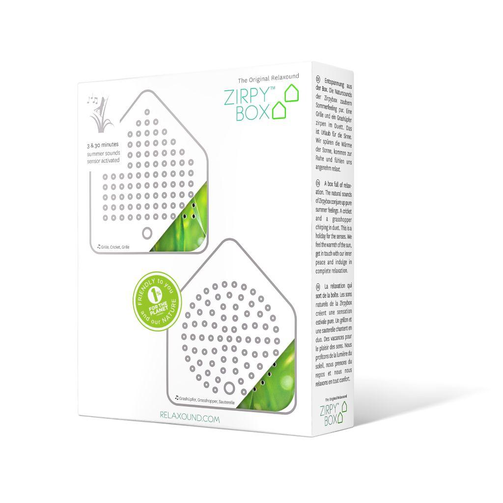 Relaxound Zirpybox Meadow Wiesenmotiv 2er-Set Relaxound Zirpybox Meadow Wiesenmotiv 2er-Set