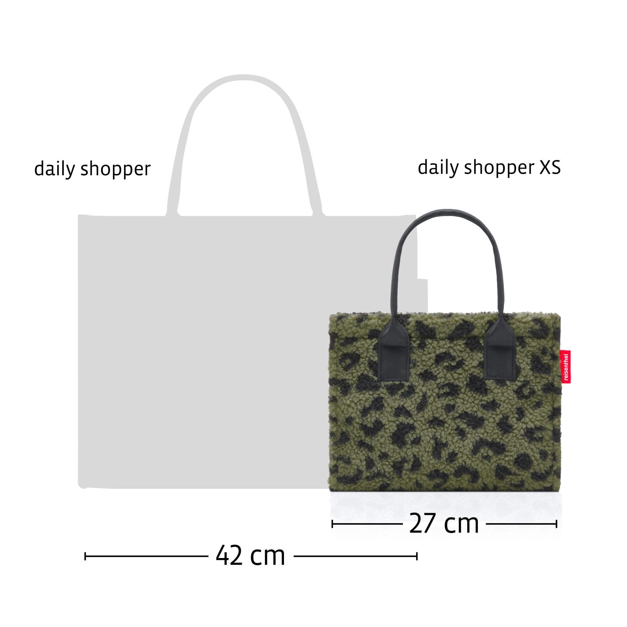 reisenthel Handtasche daily shopper XS teddy Leo Olive GN5055
