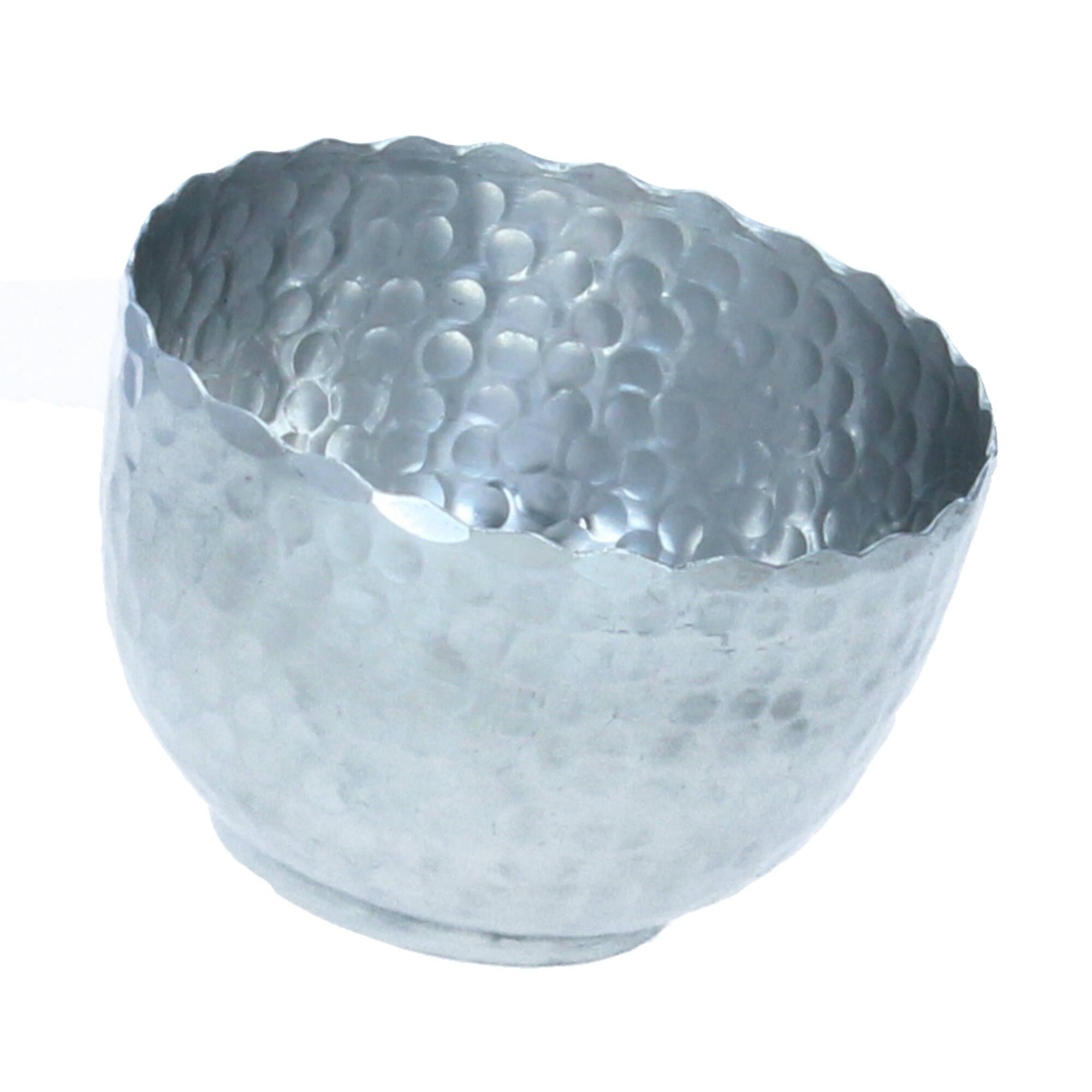 Bloomingville Schalen 11 cm 4er Set Aluminium silber