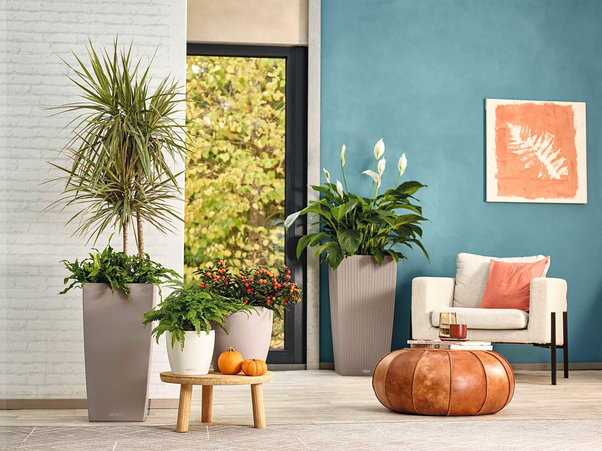 Lechuza Blumentopf rund Classico Color 21 weiß matt