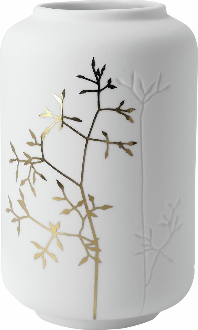 räder Vase Goldzweig Porzellan weiß 0017710 räder Vase Goldzweig Porzellan weiß 0017710