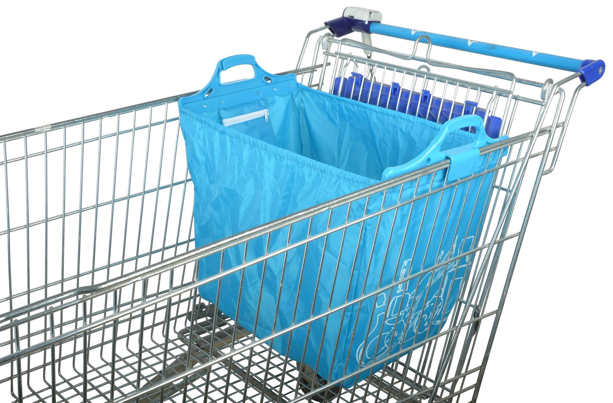 Esschert Einkaufswagentasche blau TP261-B Esschert Einkaufswagentasche blau TP261-B
