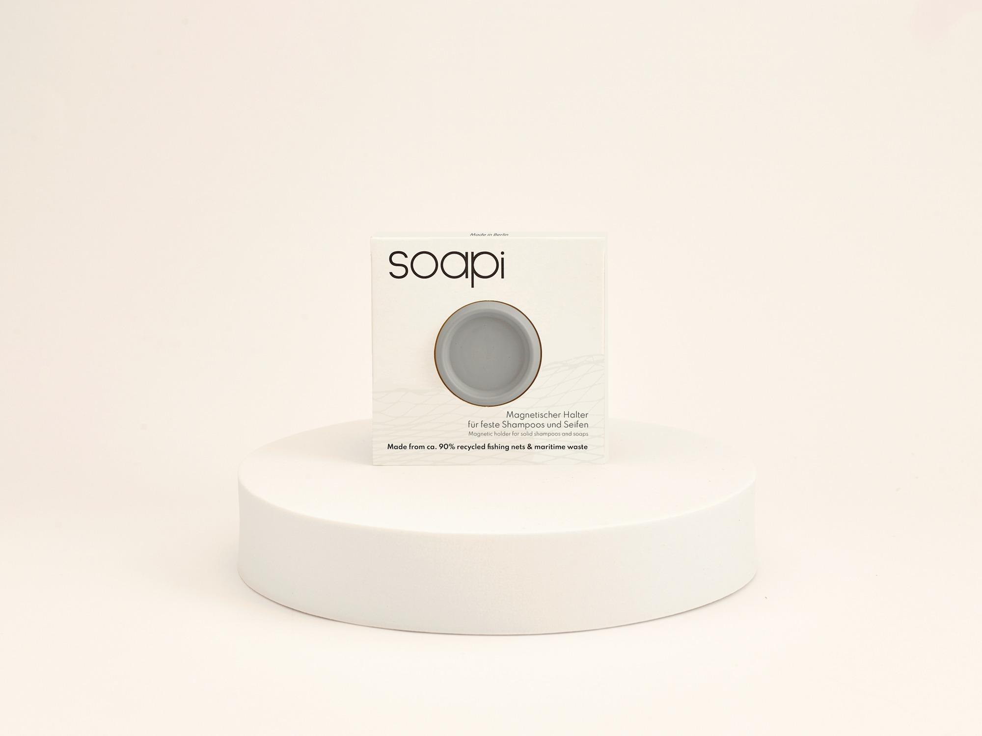 Soapi Magnetseifenhalter - Farbe: Grau S07