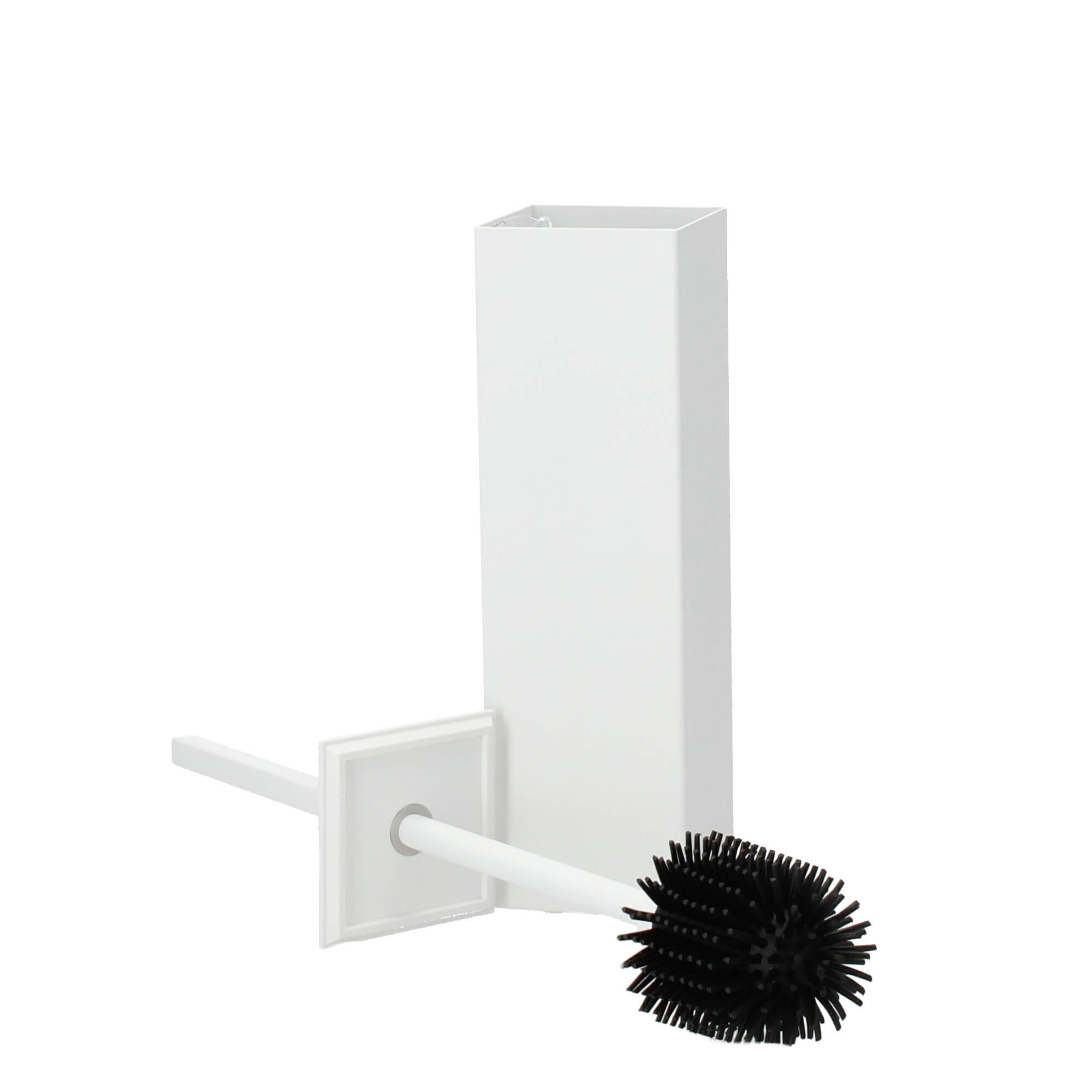 Zack Carvo Toilettenbürste eckig weiß Zack Carvo Toilettenbürste eckig weiß