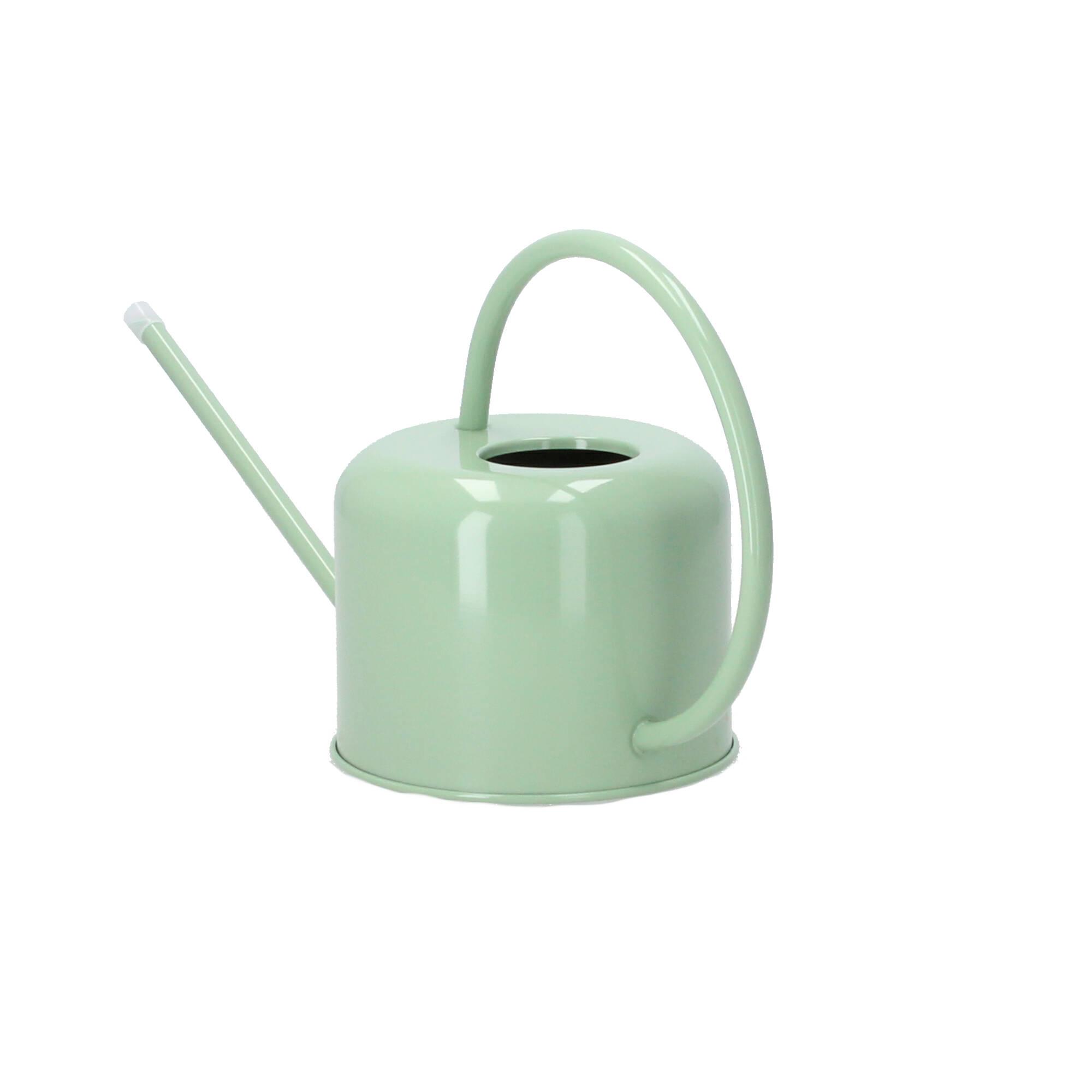 Plint Gießkanne Retro 0,9l summer green Edelstahl grün