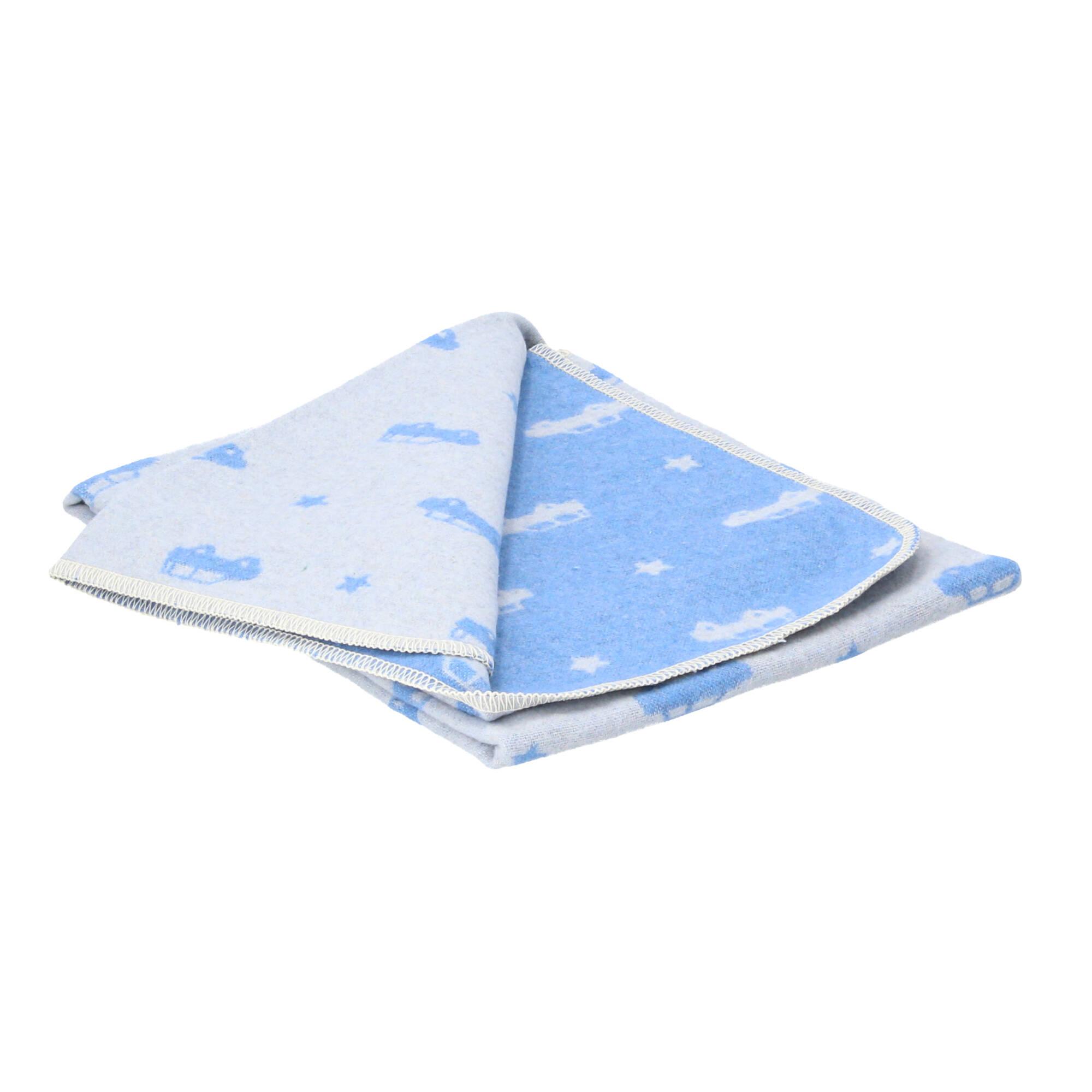 David Fussenegger Juwel Babydecke Kuscheldecke Autos blau