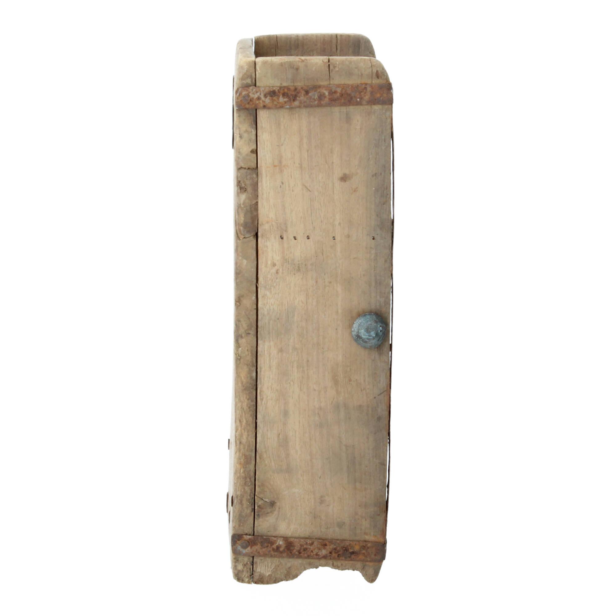 Chic Antique Toilettenpapierhalter aus Backsteinform upcycling