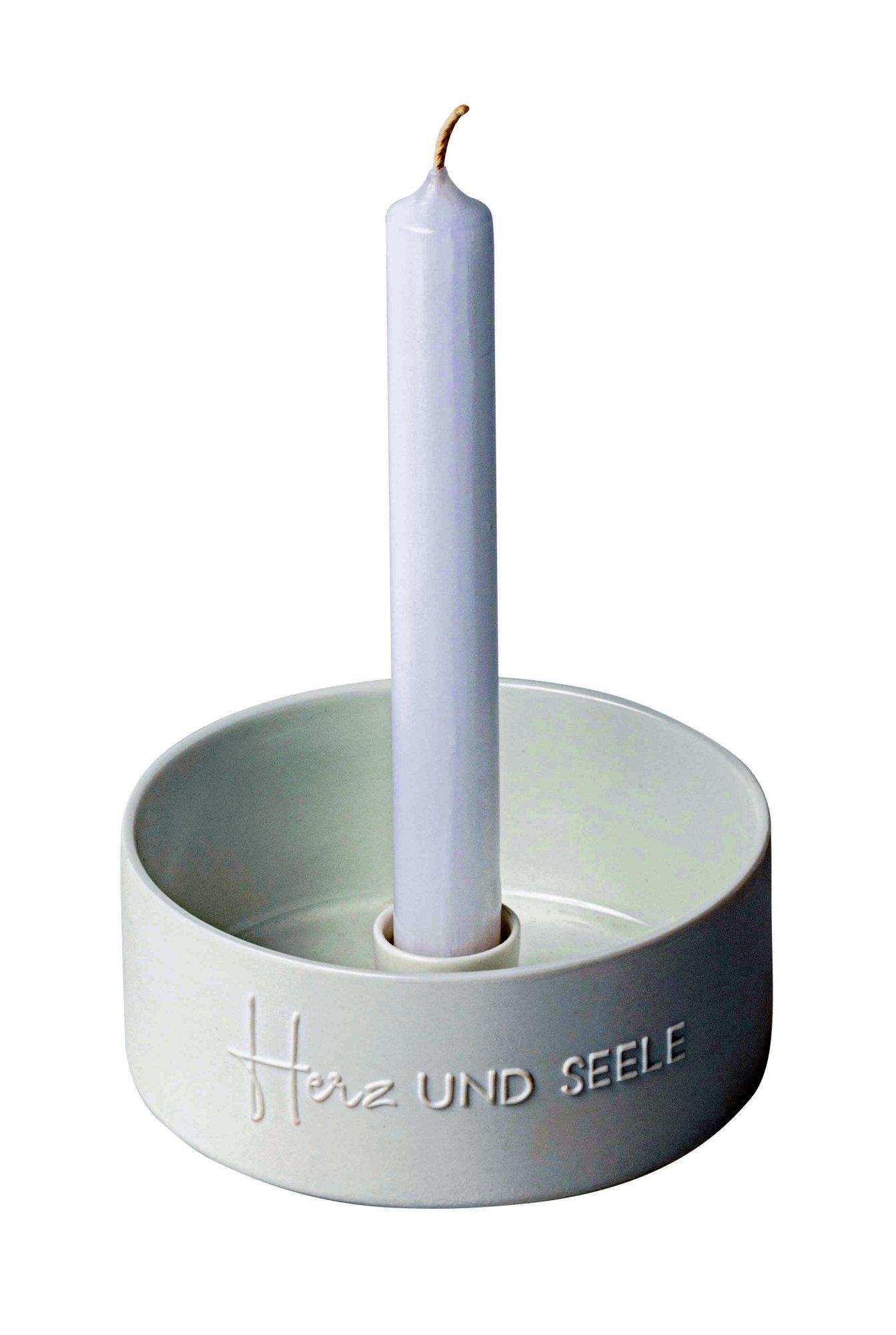 räder Kerzenständer Mini Porzellankranz Herz und Seele räder Kerzenständer Mini Porzellankranz Herz und Seele