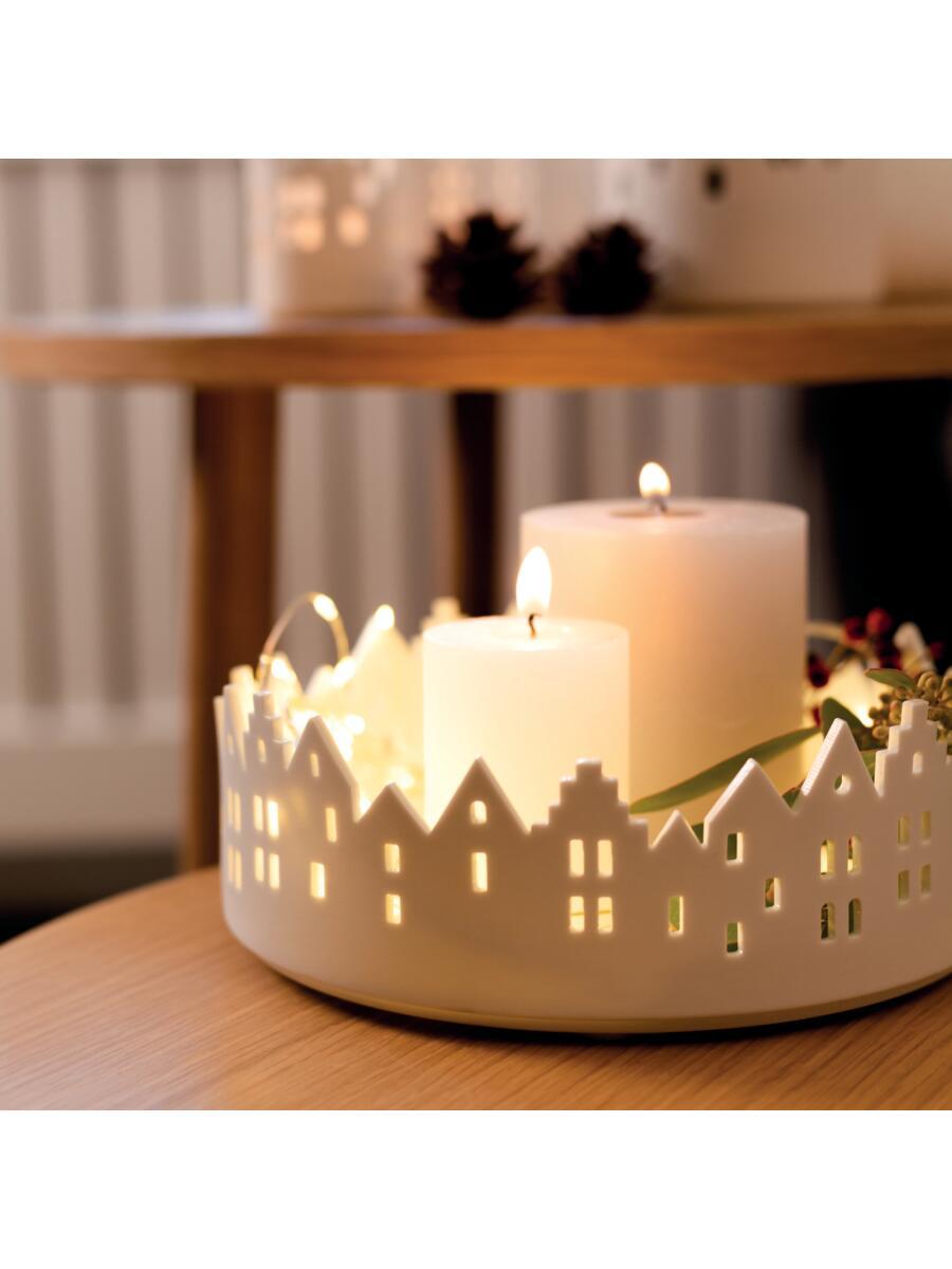 räder Schale Stadtschale D20cm H7cm Porzellan weiß 0092144