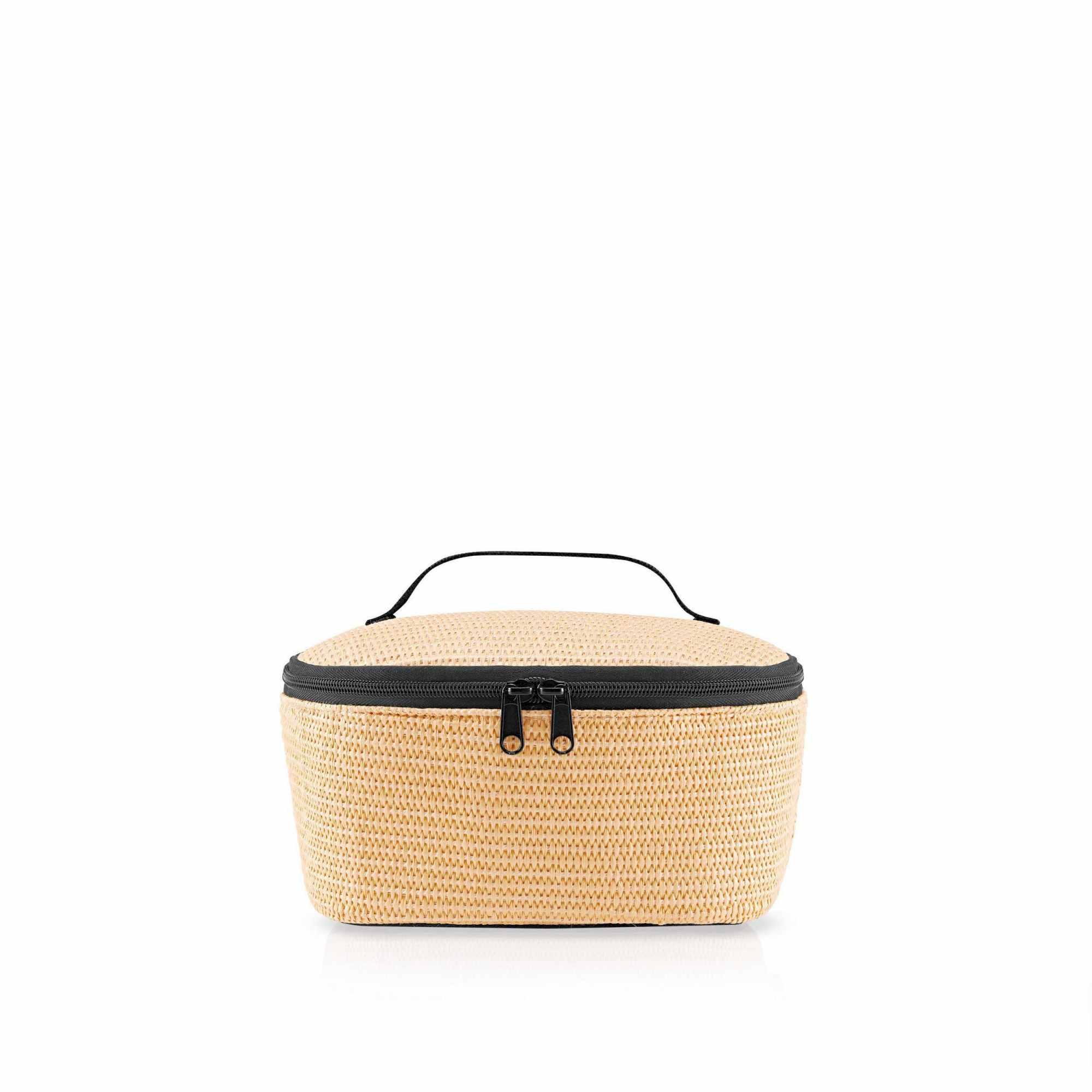 reisenthel Reisetasche Coolerbag S Pocket Raffia Black LG7078