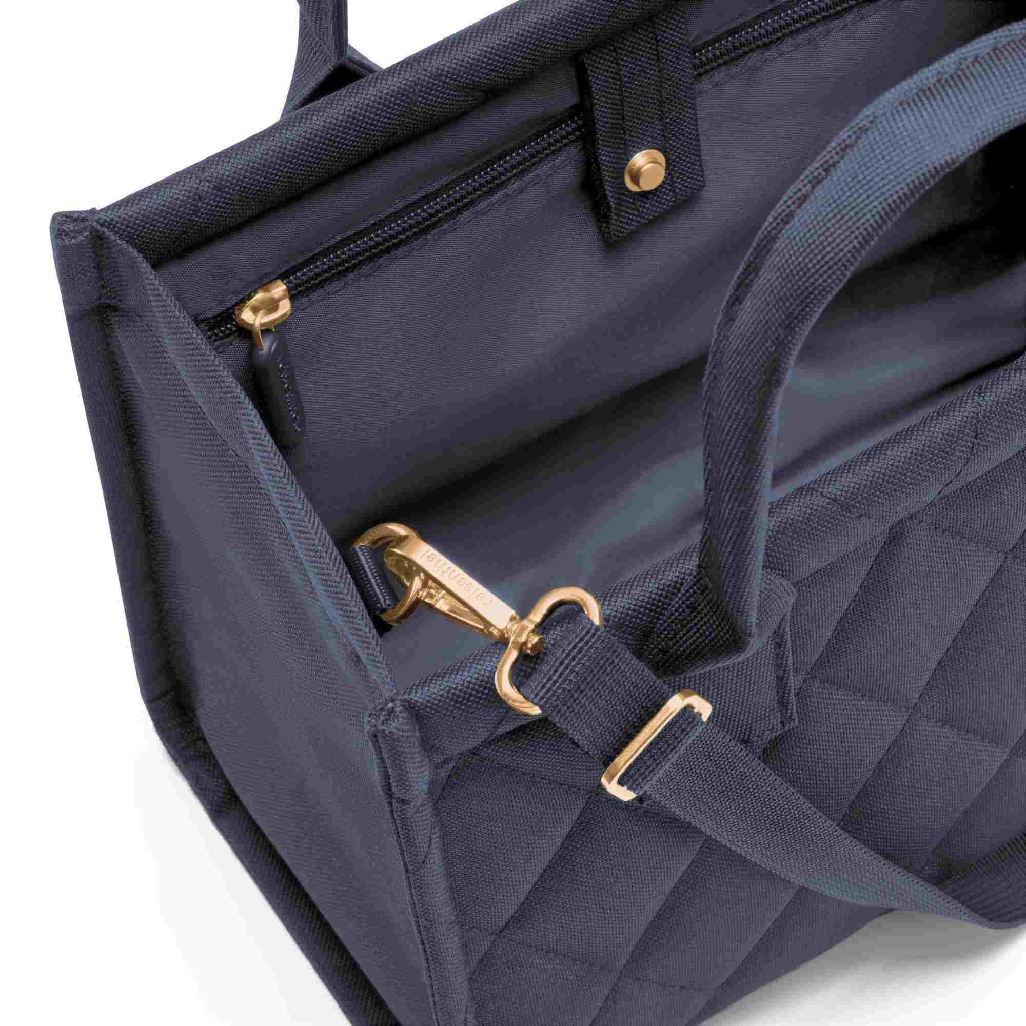 reisenthel Handtasche daily shopper XS Rhombus midnight gold GN4110 reisenthel Handtasche daily shopper XS Rhombus midnight gold GN4110