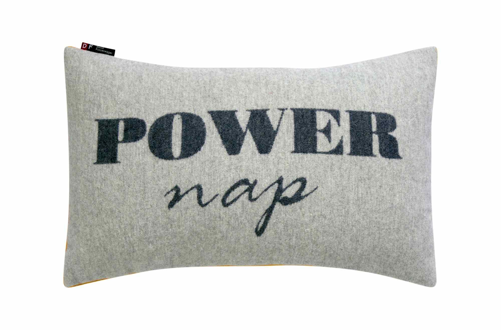 David Fussenegger Kissenbezug Silvretta POWER nap grau David Fussenegger Kissenbezug Silvretta POWER nap grau