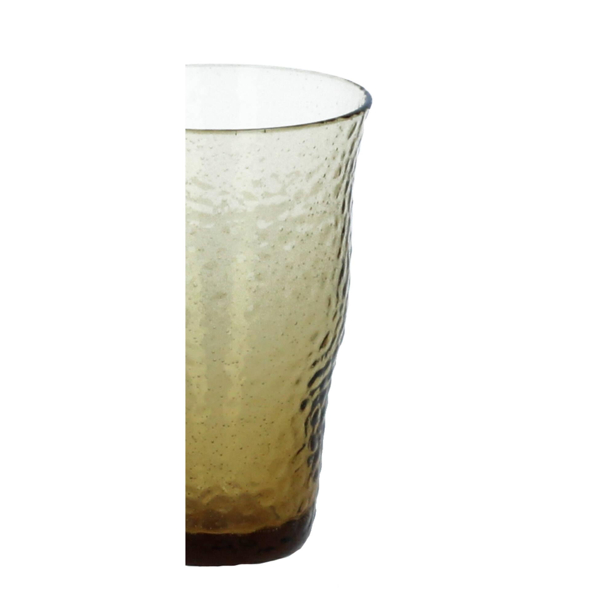 Bloomingville Trinkglas Glas 260 ml braun Bloomingville Trinkglas Glas 260 ml braun