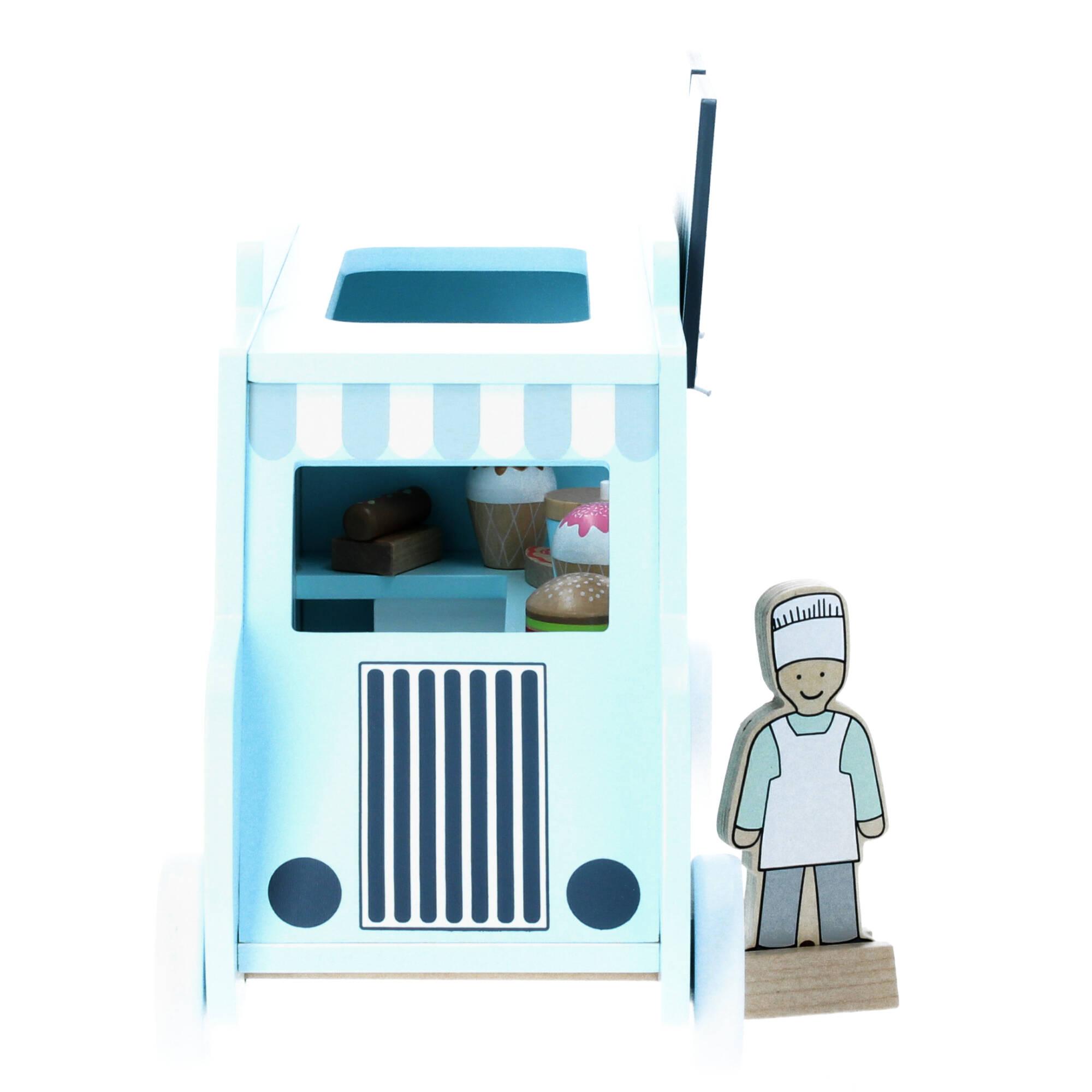 JaBaDaBaDo Foodtruck Imbisswagen Holzspielzeug Auto LKW 3+