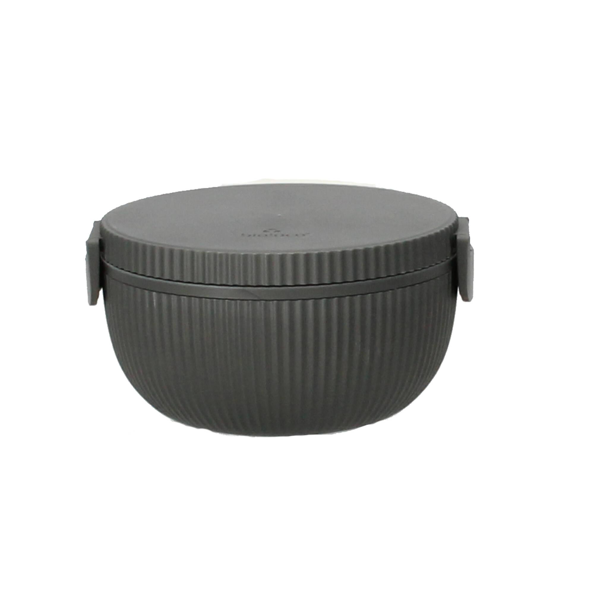 chic.mic bioloco plant deluxe bowl Lunchbox dark grey chic.mic bioloco plant deluxe bowl Lunchbox dark grey