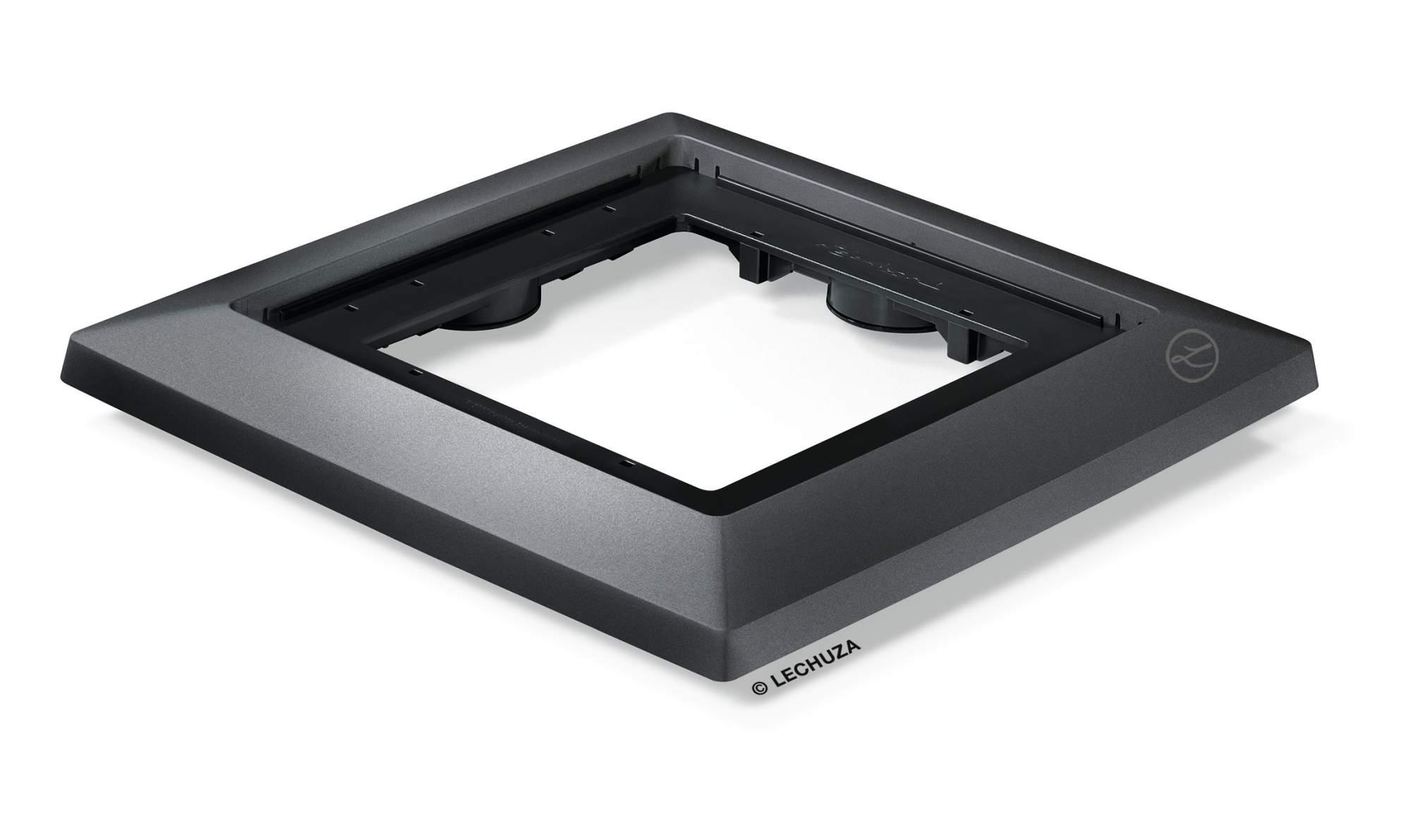 Lechuza Pflanzenroller Cubico 40 anthrazit metallic grau Lechuza Pflanzenroller Cubico 40 anthrazit metallic grau