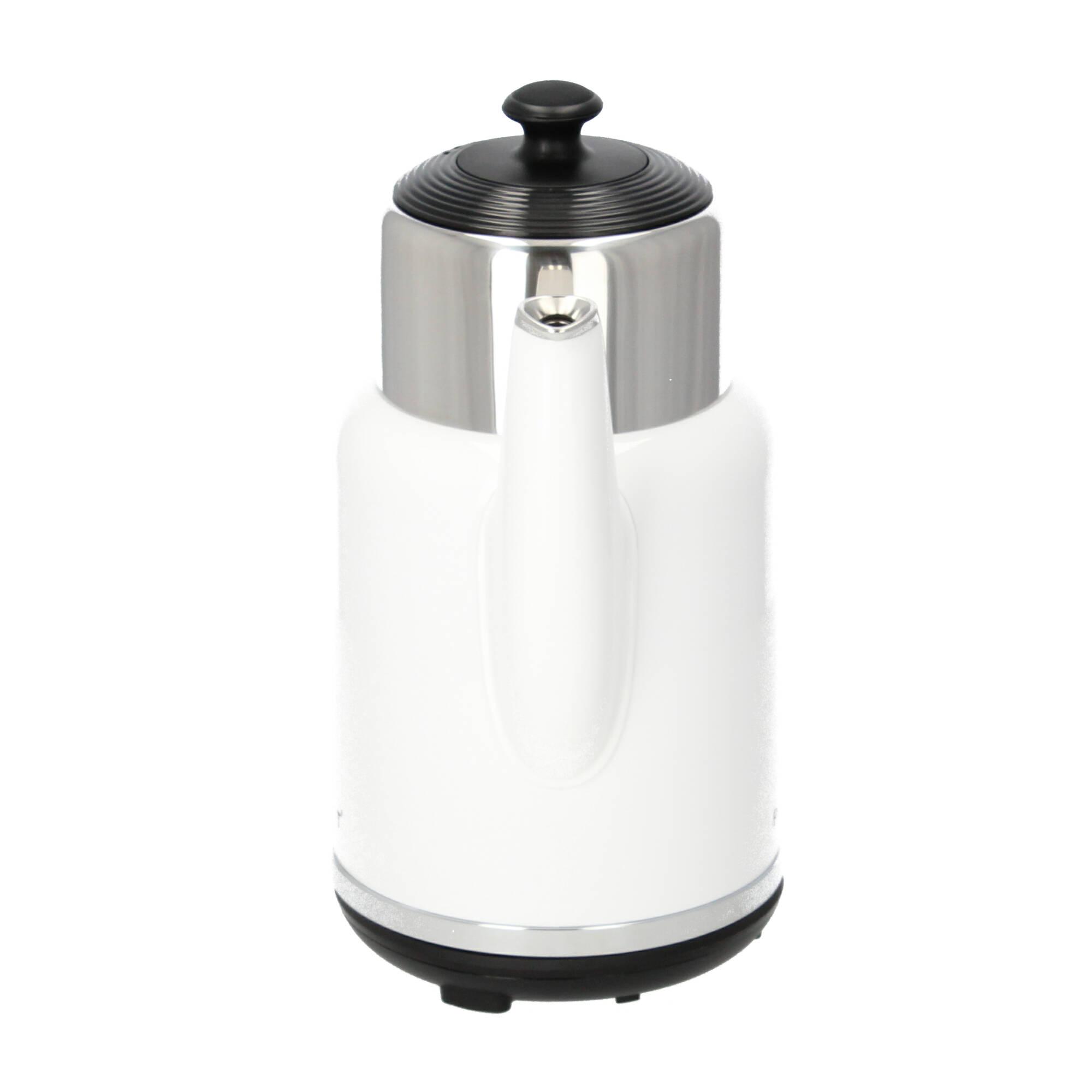 Plint Wasserkocher Warmhaltefunktion Retro-Design 1,7l weiß