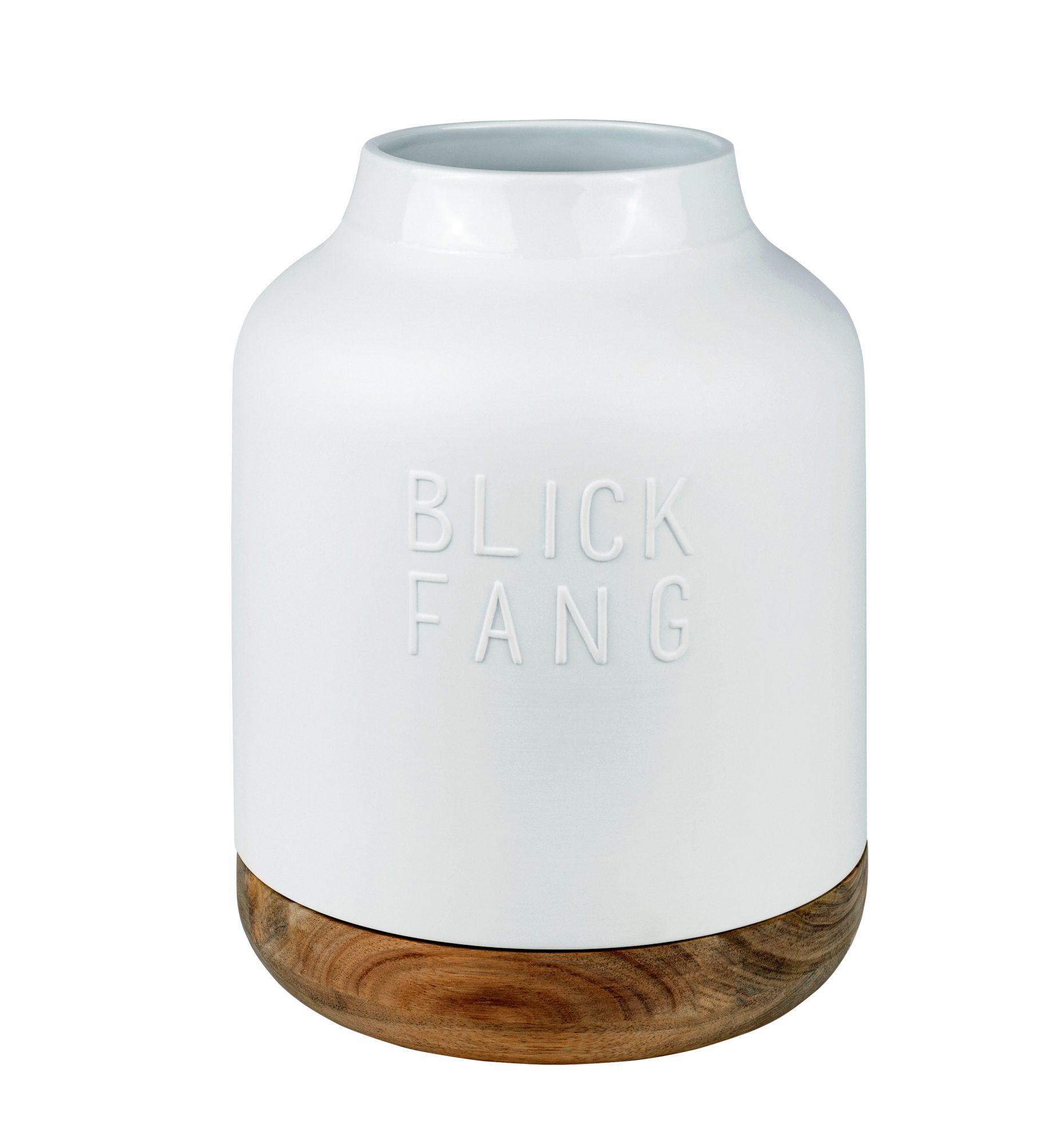 räder Vase Blickfang D22,5x28,5cmH Porzellan weiß 0016792