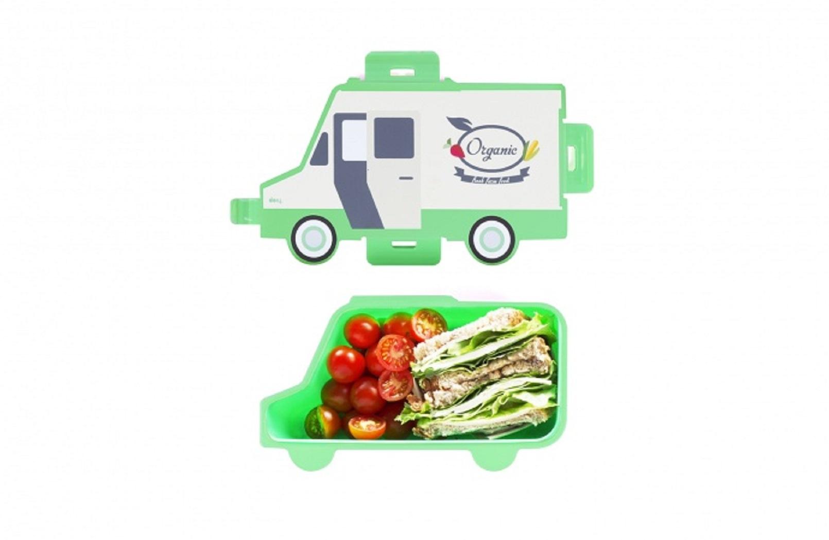Doiy Lunchbox, Truck Grün, Frühstücksbox, DYFOODTOR Doiy Lunchbox, Truck Grün, Frühstücksbox, DYFOODTOR