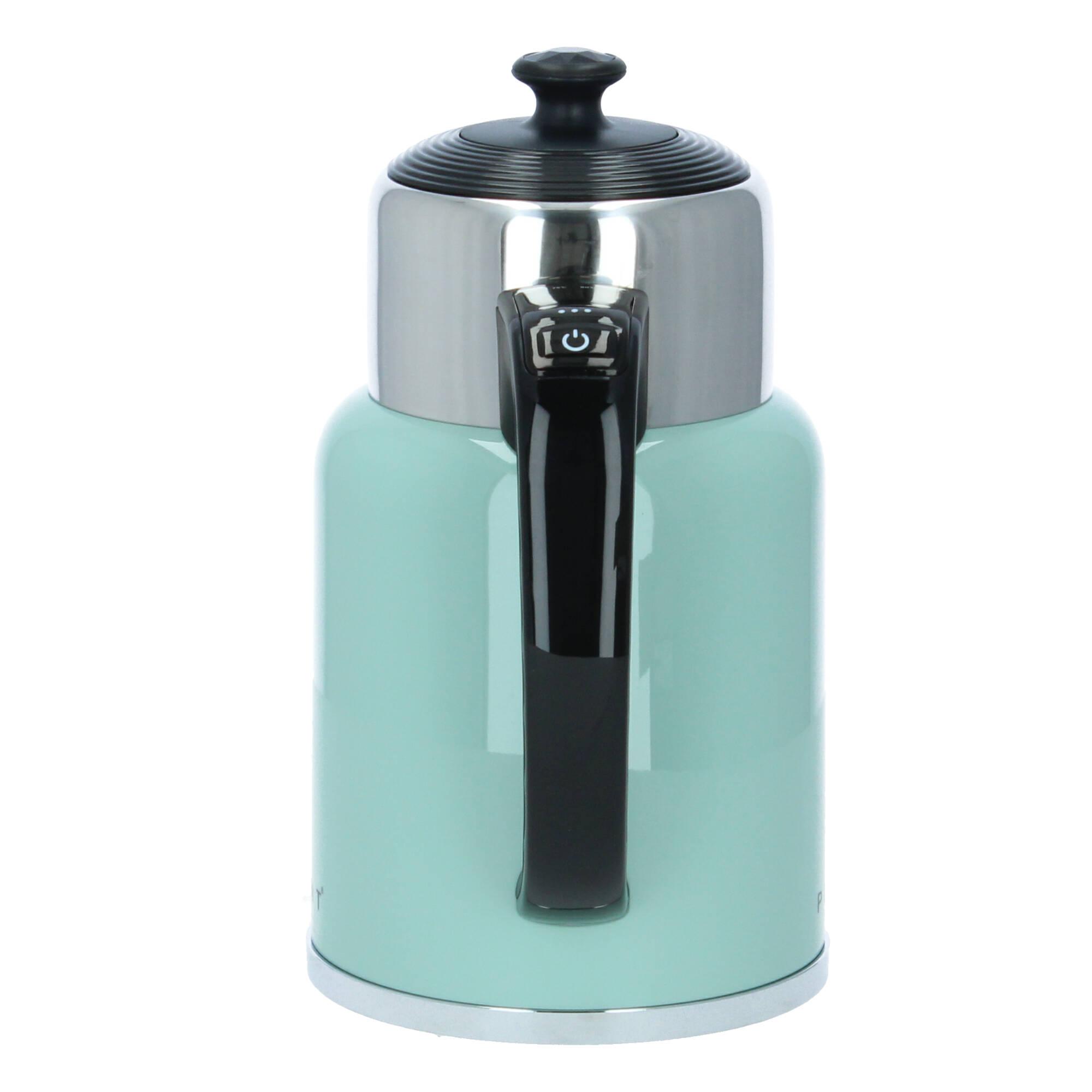 Plint Wasserkocher Retro leaf pastellgrün 1,7l