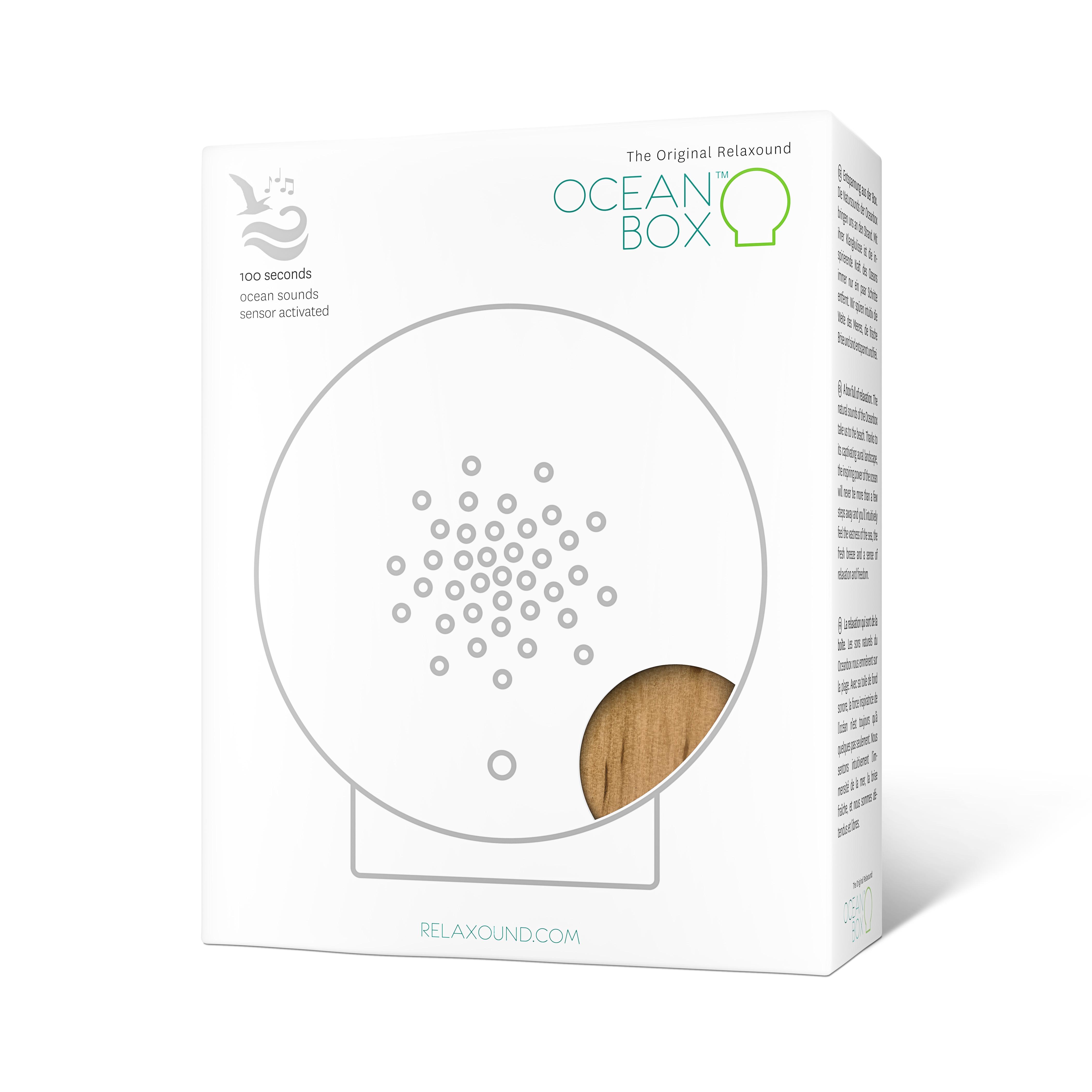 Relaxound Oceanbox Soundbox Alder Holz Erle Relaxound Oceanbox Soundbox Alder Holz Erle