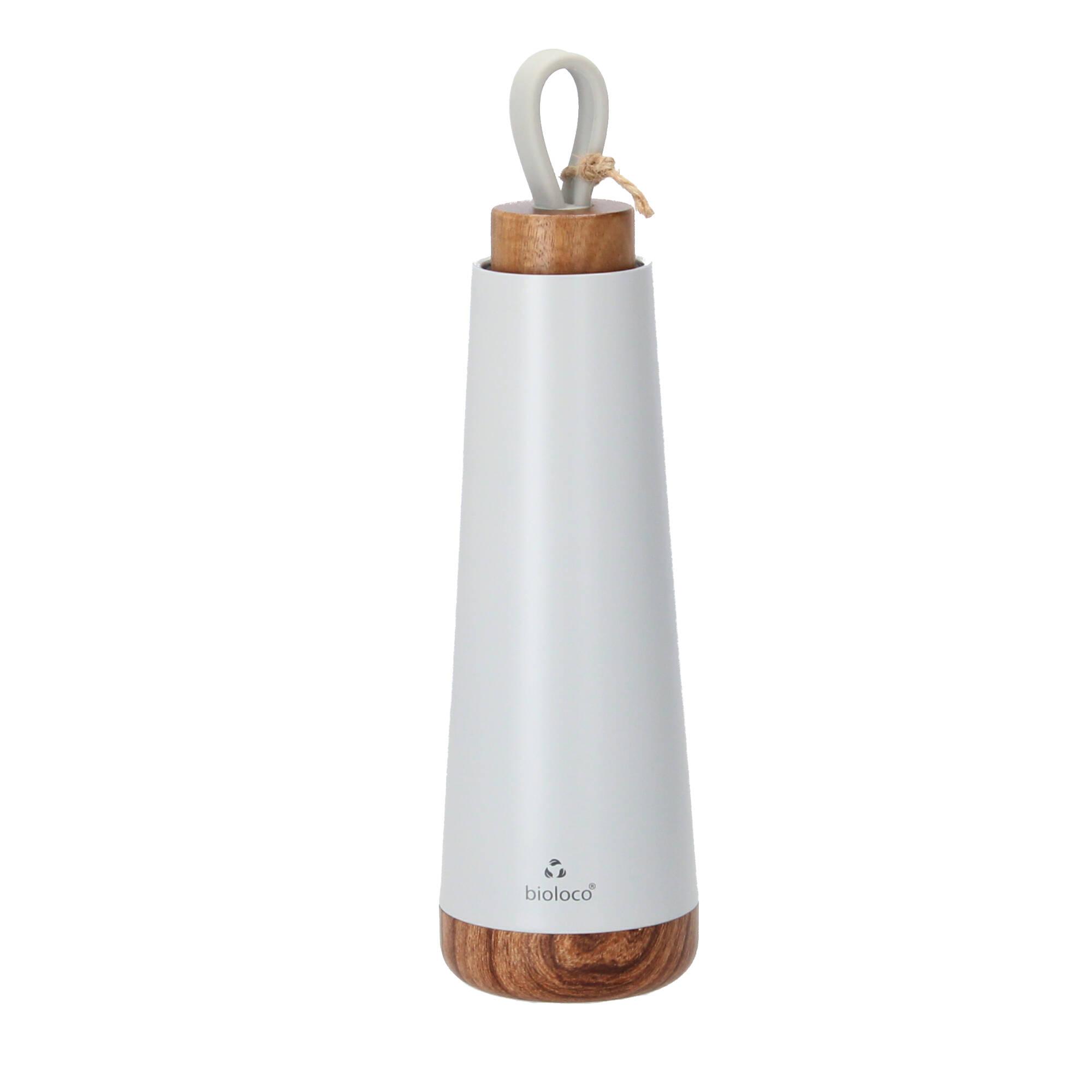 chic.mic bioloco loop Isolierflasche Thermosflasche hellgrau