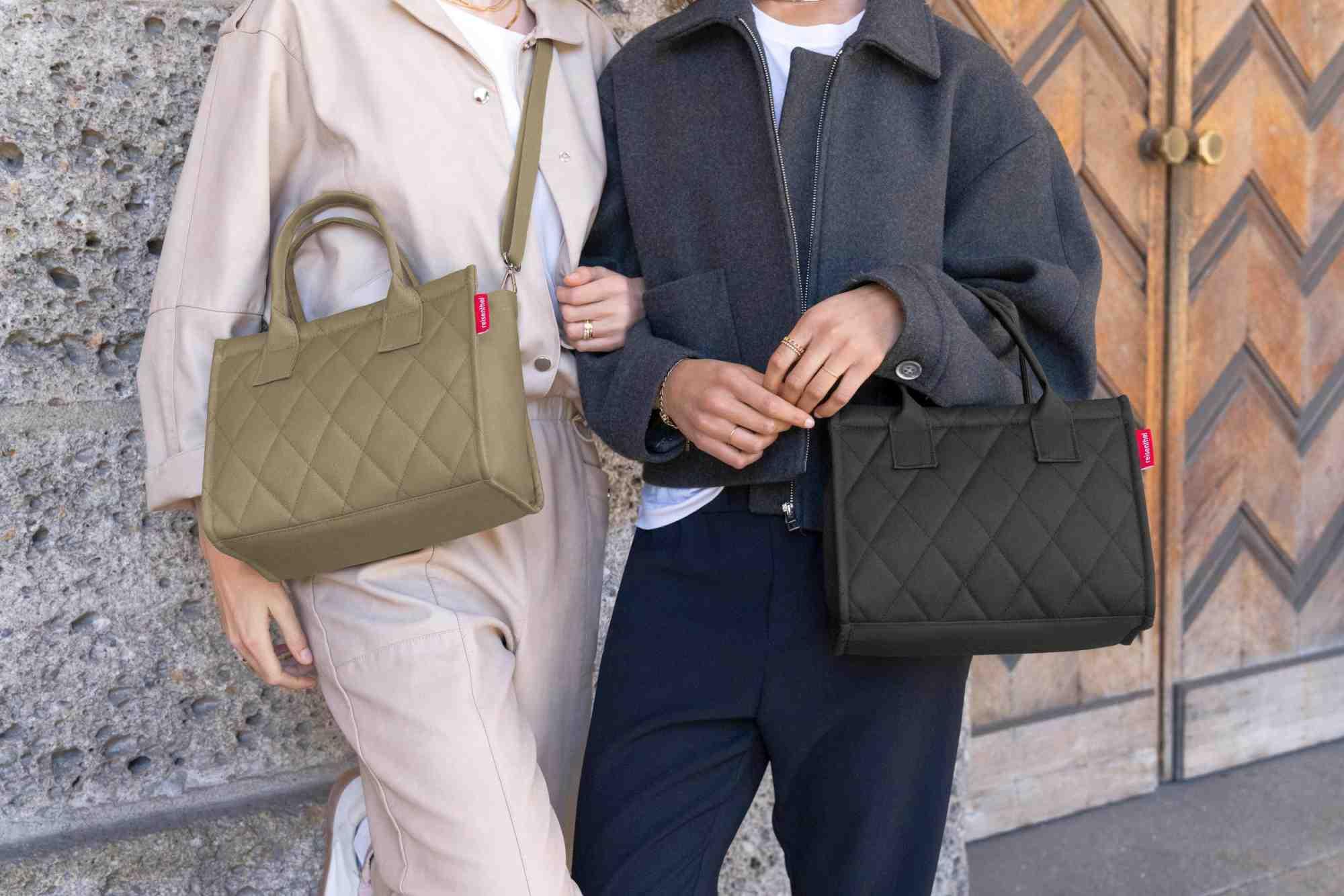 reisenthel Handtasche daily shopper XS Rhombus Olive GN5046 reisenthel Handtasche daily shopper XS Rhombus Olive GN5046