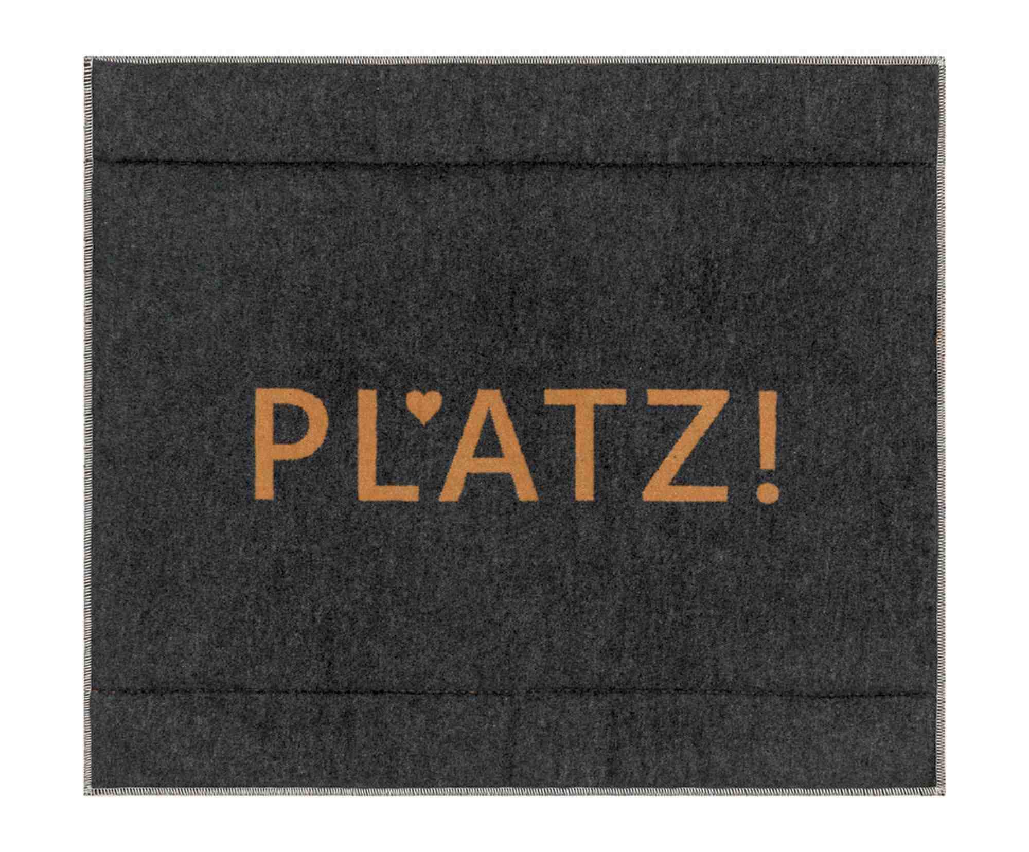 Fussenegger Hundematte klein - Sitz Platz Baumwolle grau 70x80cm Fussenegger Hundematte klein - Sitz Platz Baumwolle grau 70x80cm