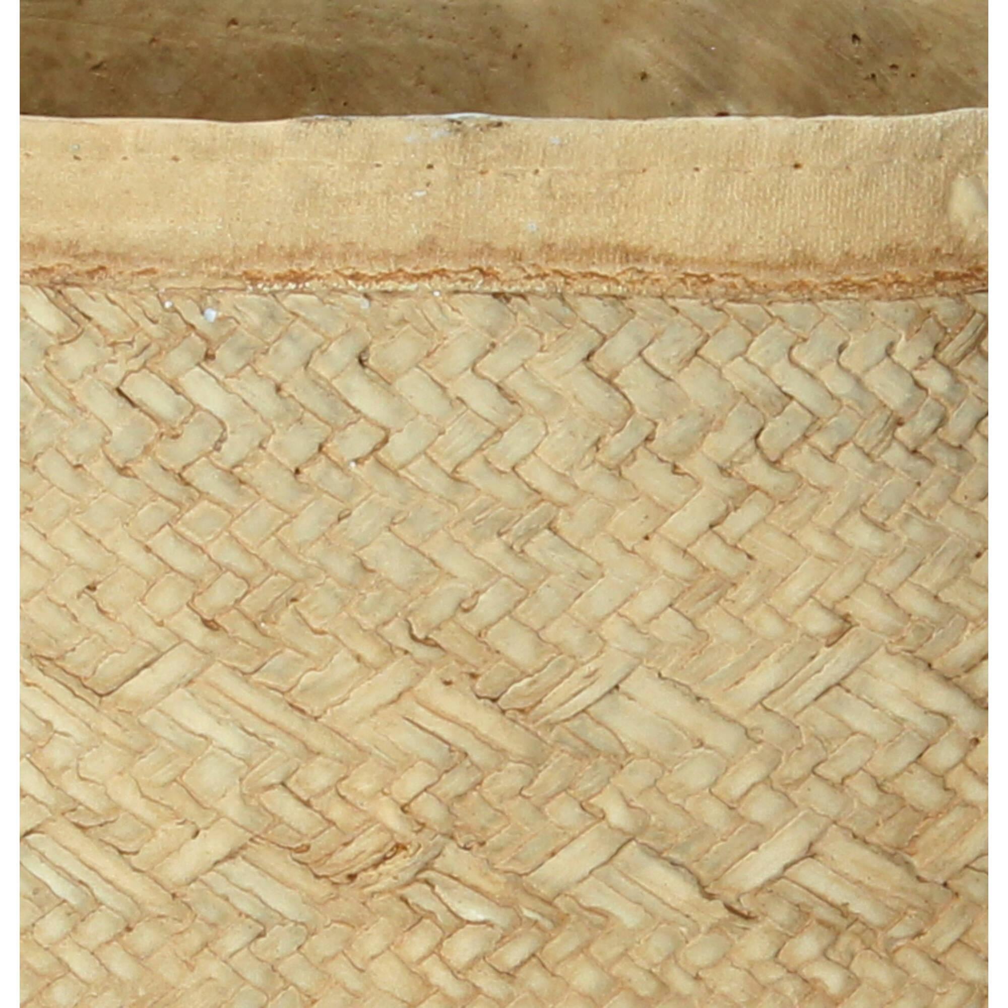 Chic Antique Blumentopf klein Corte D 21cm Flechtmuster Chic Antique Blumentopf klein Corte D 21cm Flechtmuster