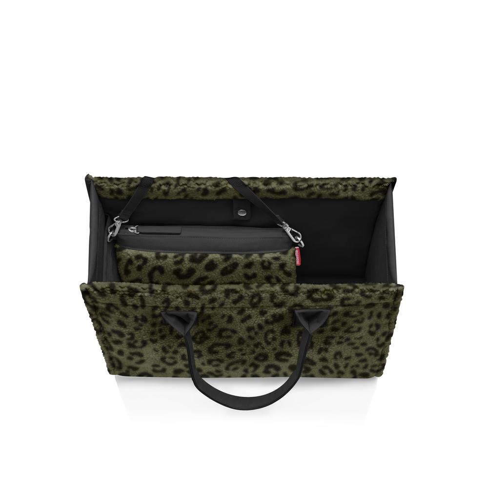 reisenthel Umhängetasche Daily Shopper Teddy Leo Olive