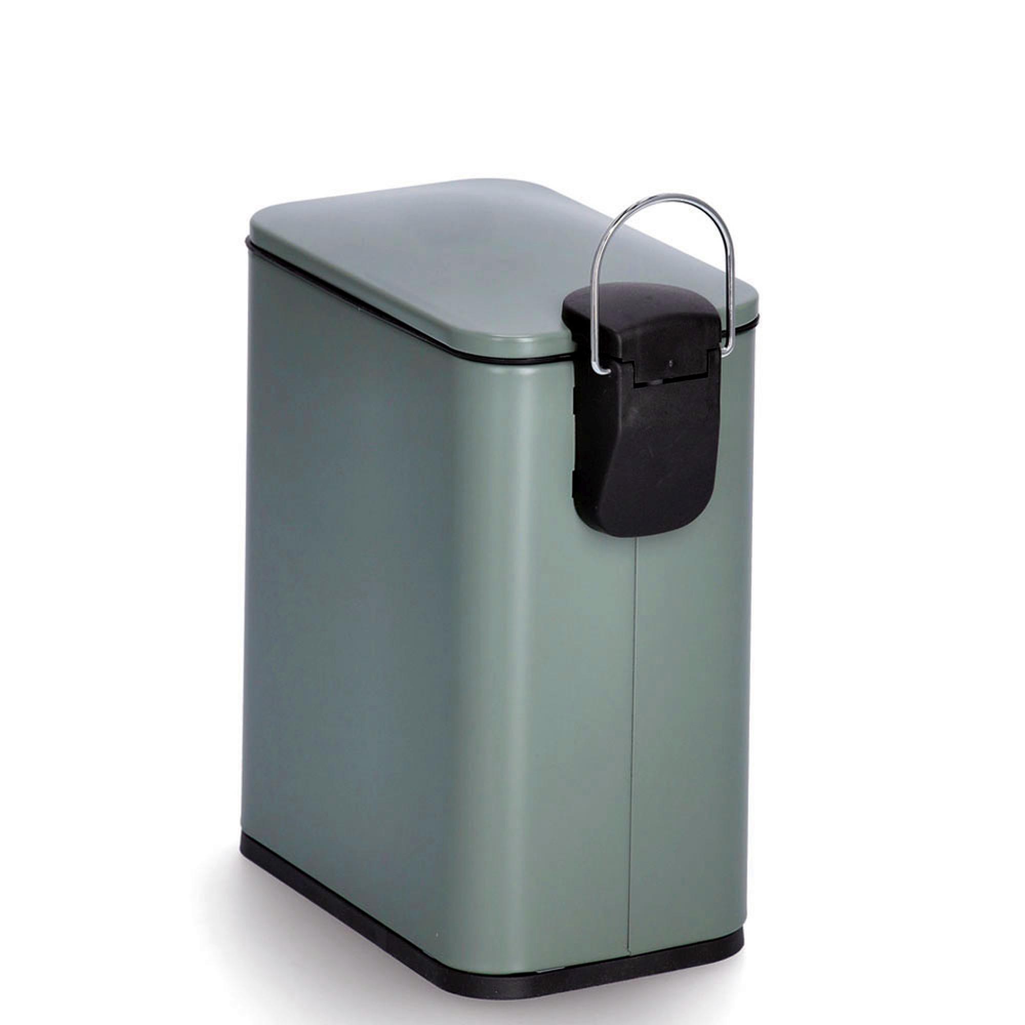 Zeller Treteimer 5L salbei 28,3x14x29cm 18961 Zeller Treteimer 5L salbei 28,3x14x29cm 18961