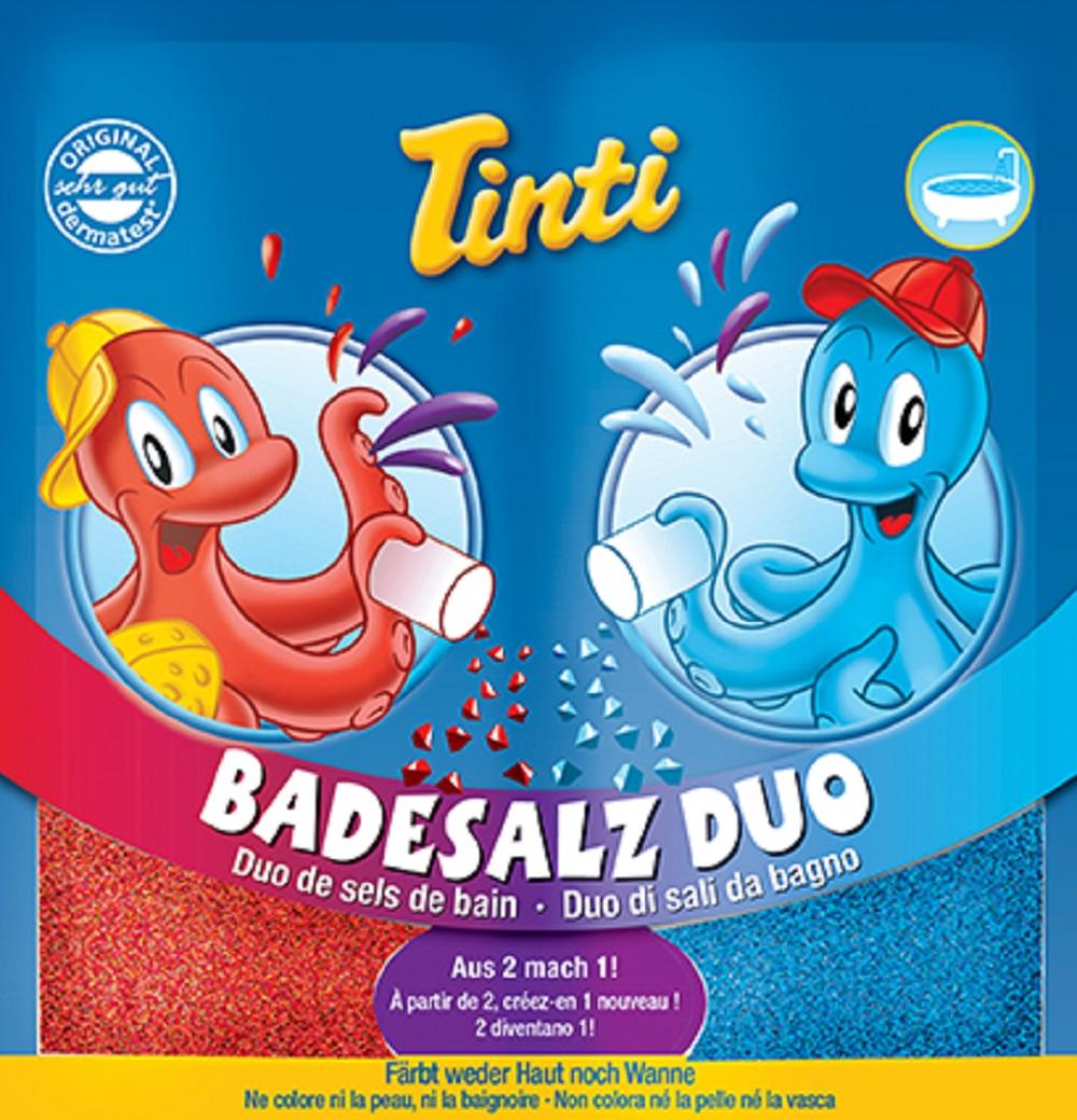 Tinti Badesalz Duo Rot-Blau Kinder Badespaß, RB11000227