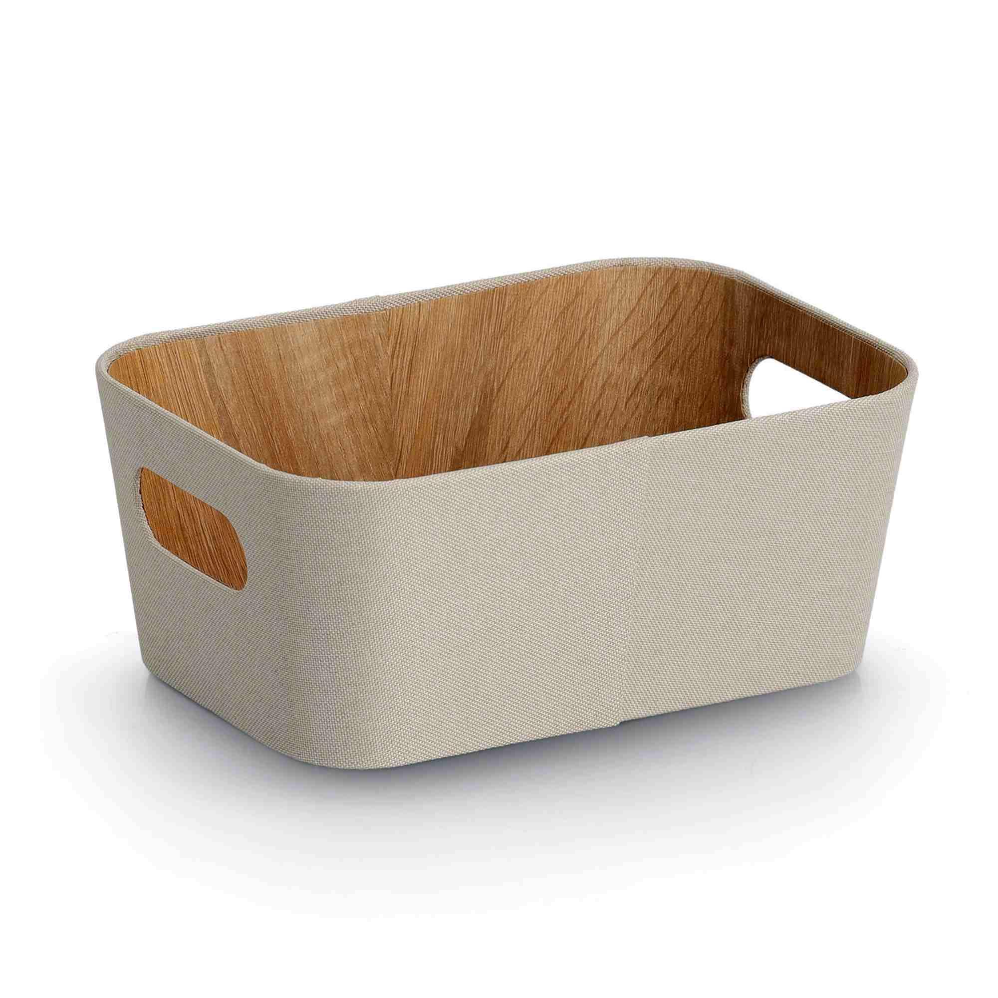 Zeller Aufbewahrungsbox beige (klein) 26x18x11cm 14516 Zeller Aufbewahrungsbox beige (klein) 26x18x11cm 14516