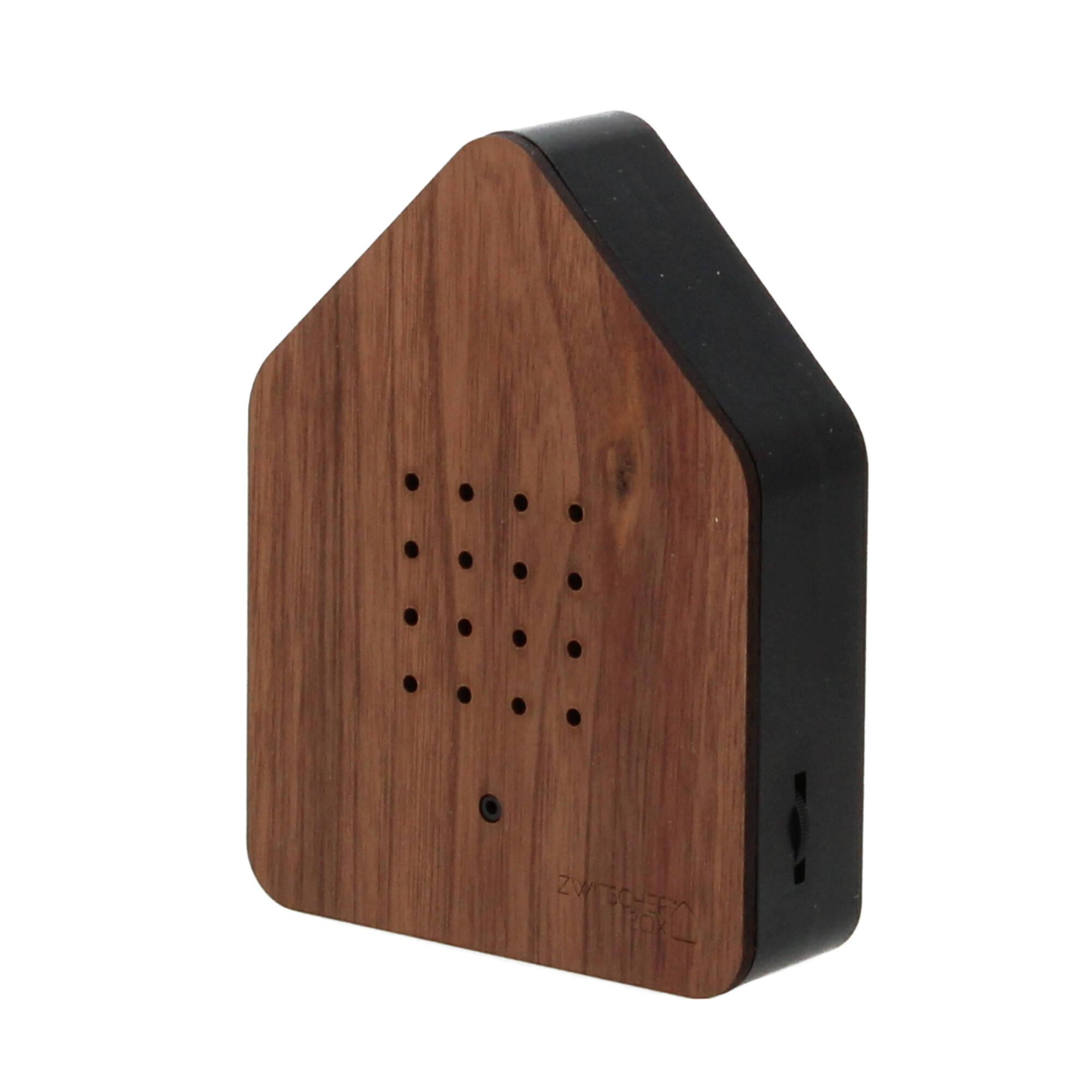 Relaxound Zwitscherbox Holz Walnuss schwarz Relaxound Zwitscherbox Holz Walnuss schwarz