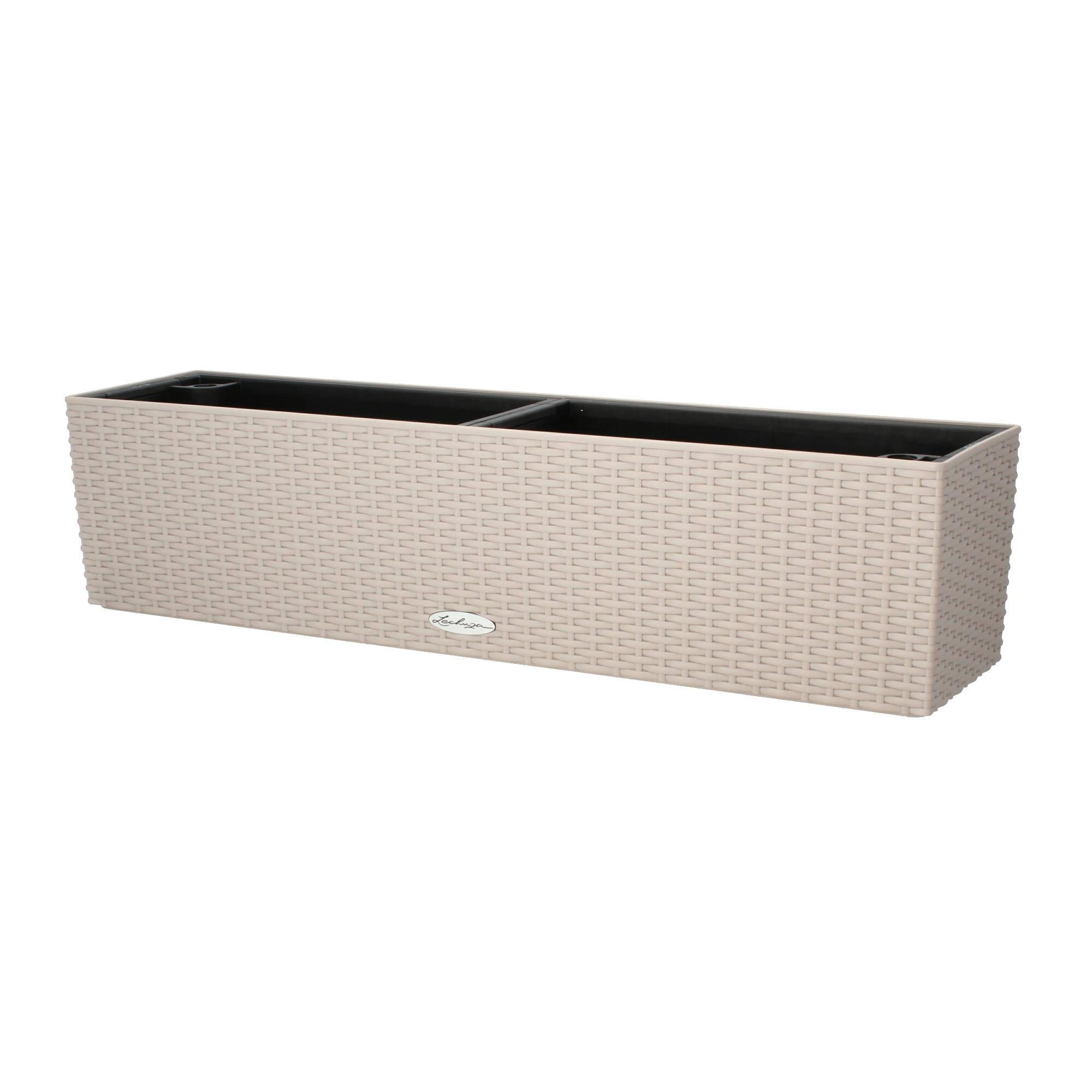 Lechuza Blumenenkasten Balconera Cottage 80 sandbraun 